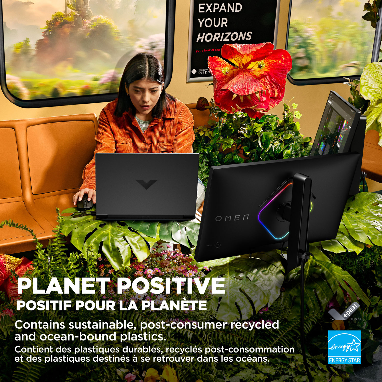 Portable de jeu de 15,6 po Victus de HP - Argenté mica