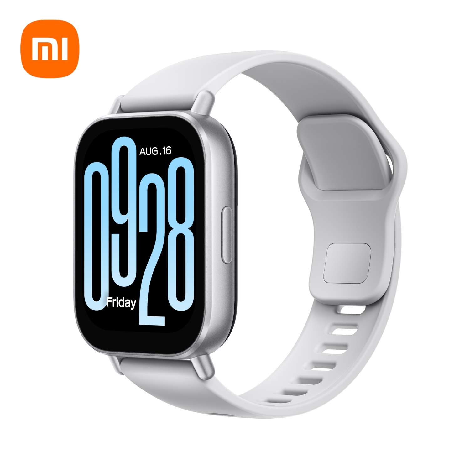 Xiaomi Redmi Watch 5 Active Smartwatch. Fitness Tracker, 2" AMOLED Display, 12-Day Battery, 140+ Sports Modes - Matte Silver