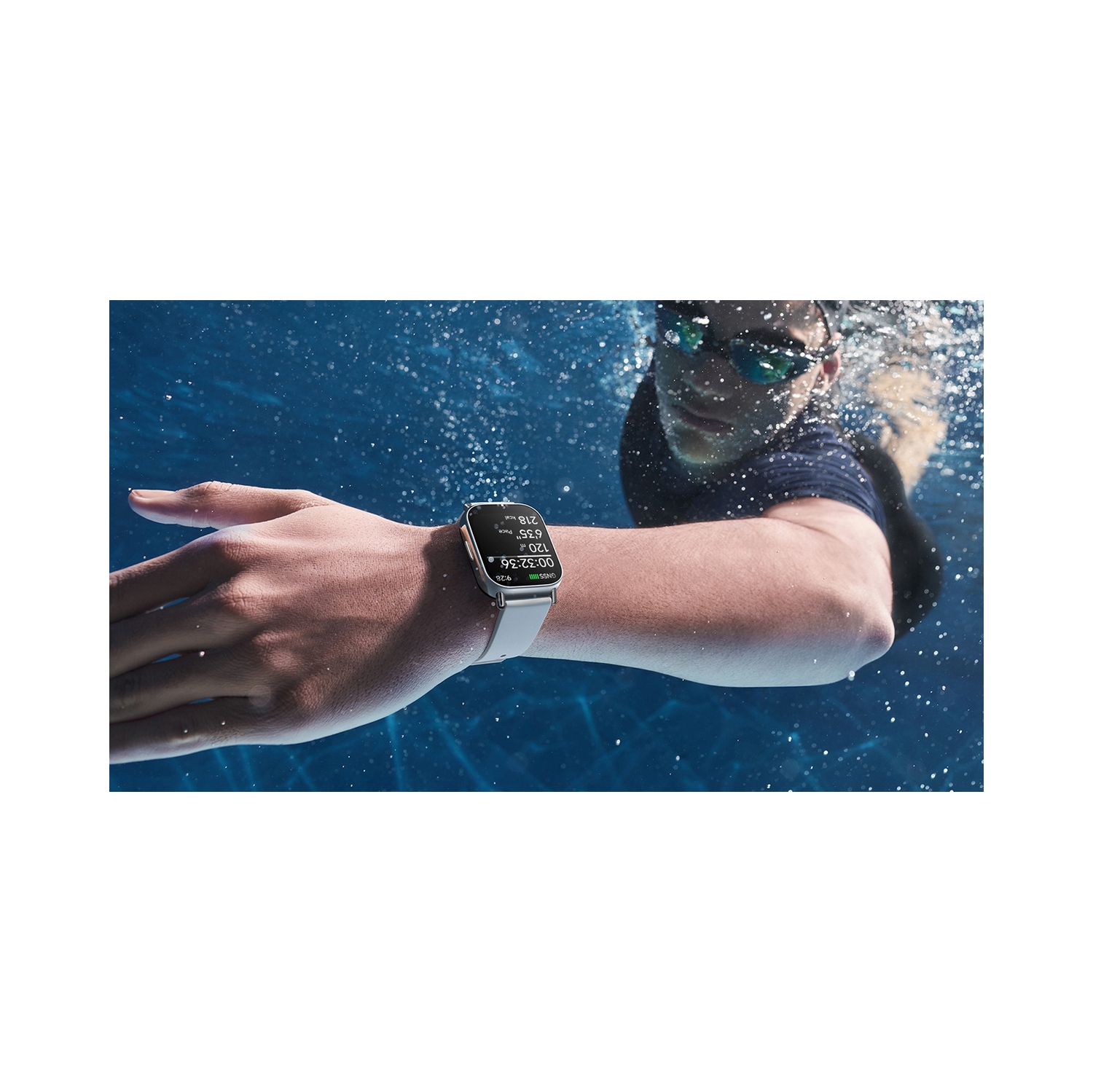 Xiaomi Redmi Watch 5 Active Smartwatch. Fitness Tracker, 2" AMOLED Display, 12-Day Battery, 140+ Sports Modes - Matte Silver