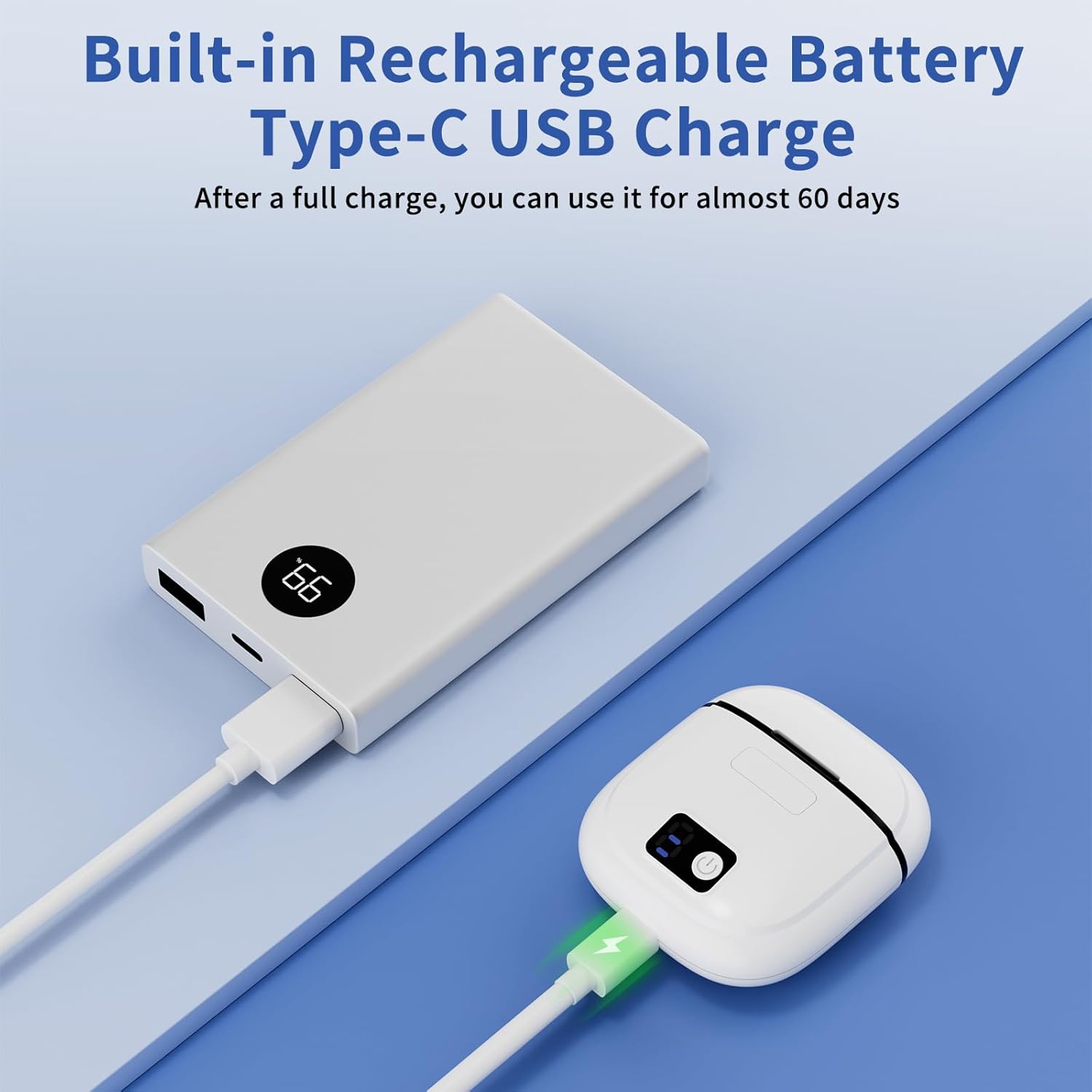 Electric Nail Clipper,3 Speeds Automatic Electric Nail Trimmer with LED Light,Rechargeable Electric Nail Clippers for Seniors,Electric Finger Toe