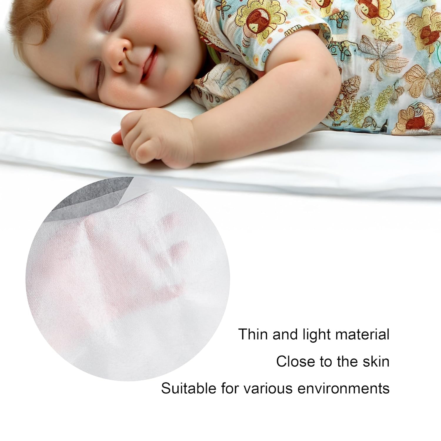 100PCS Draps de table de massage jetables,Housse de table de massage 80*180CM,Draps de lit jetables pour lit de massage,Housse de lit SPA en tissu