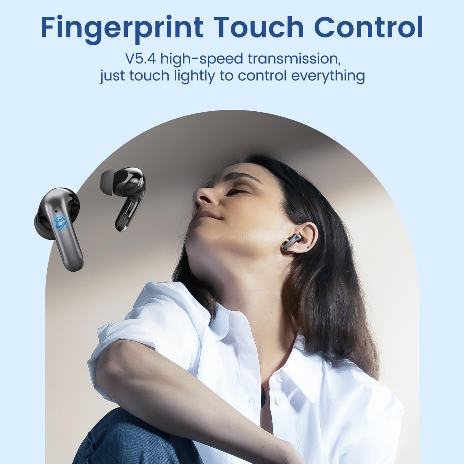 Real Time Translation Earbuds,144 Language Translator Earbuds, Earphones Translate Wireless Bluetooth Earbuds APP