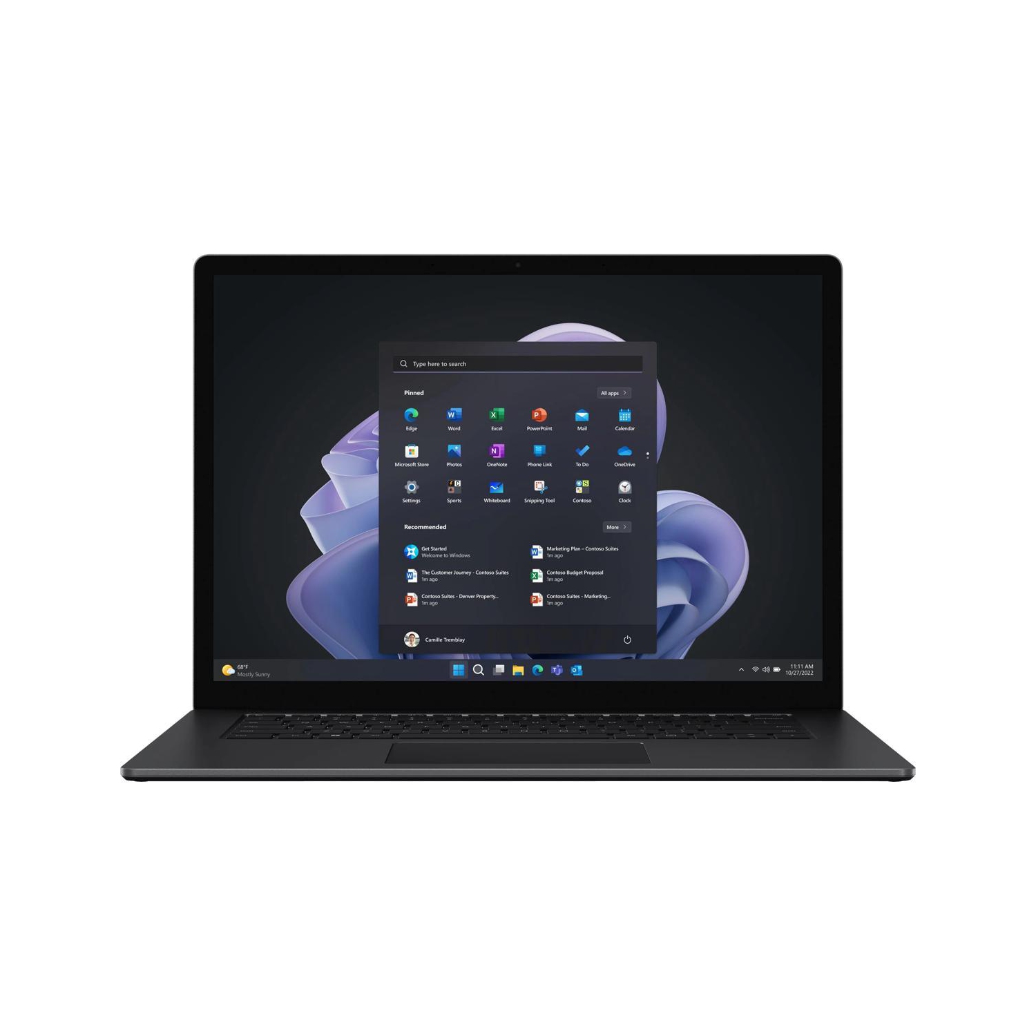 Refurbished Good Microsoft Surface laptop 5 13.5" Touchscreen Intel i5 1245U/ 16 GB Ram/ 256GB SSD - Windows 11 Pro