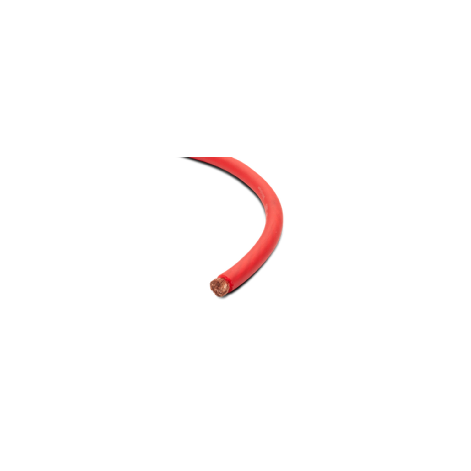 Rockford Fosgate RFW1R-51 51 Foot Spool 1/0 AWG Frosted Red Wire