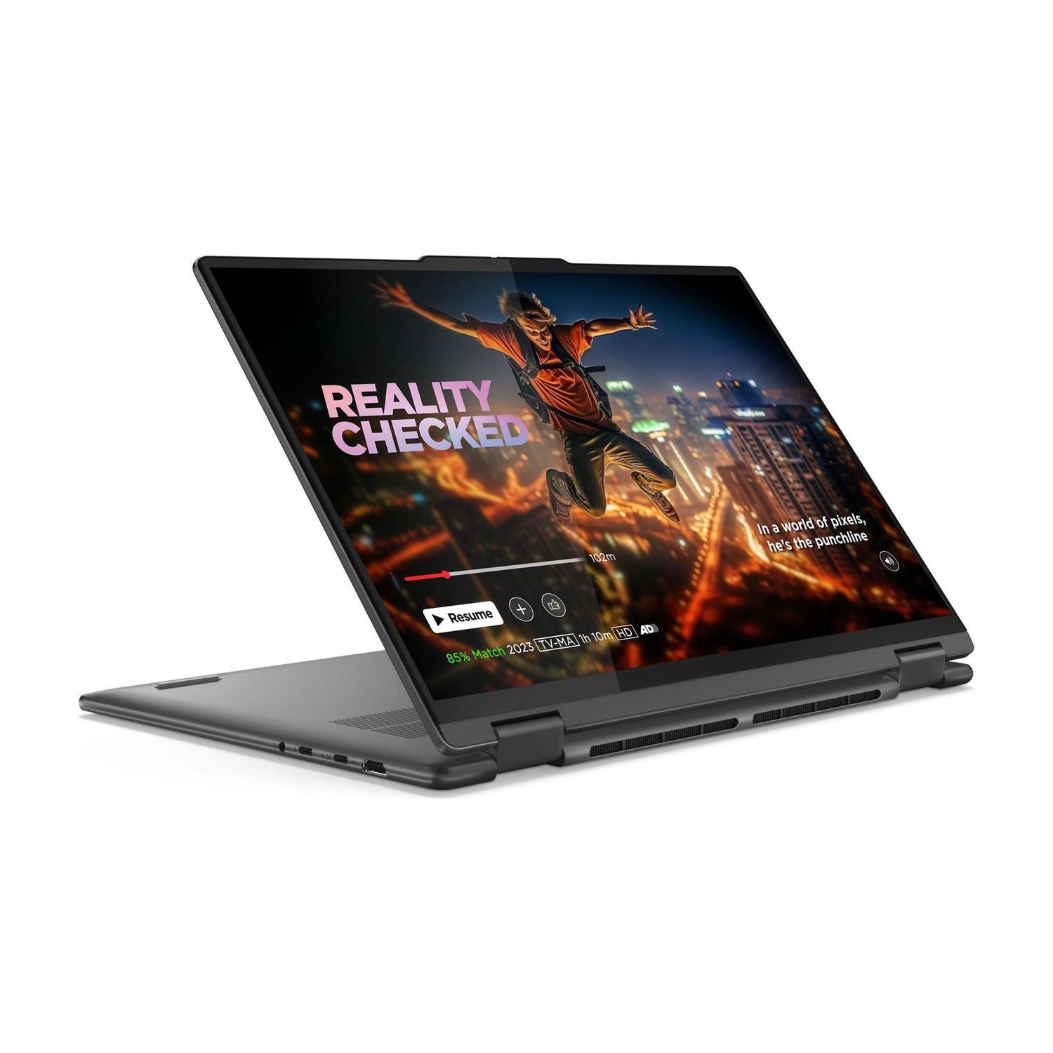 Remis à neuf - Portable 2-en-1 Yoga 7 2-en-1 16&nbsp;po 16IML9 de Lenovo - Gris tempête (IntelMD Core MC Ultra 7 155U/SSD 1&nbsp;To/RAM