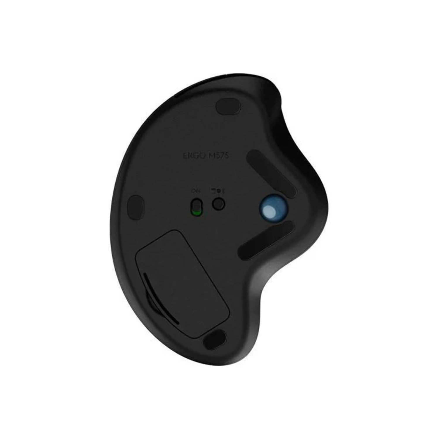 Logitech – Souris ergonomique sans fil USB à boule de commande M575, noir 910-005869