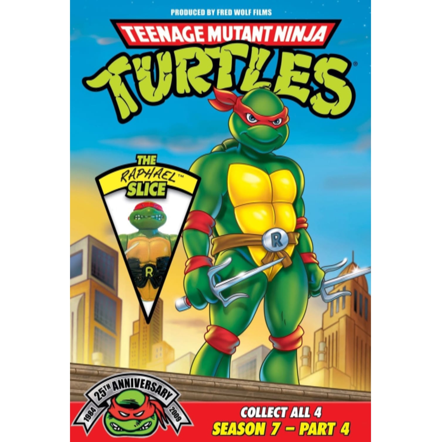 Teenage Mutant Ninja Turtles: Season 7, Pt. 4 - The Raphael Slice - [DVD]