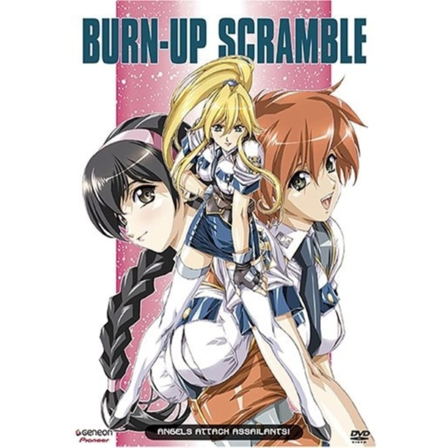 Burn - Up Scramble: V1 Angels Attack Assailants! [ep.1 - 4] - [DVD]