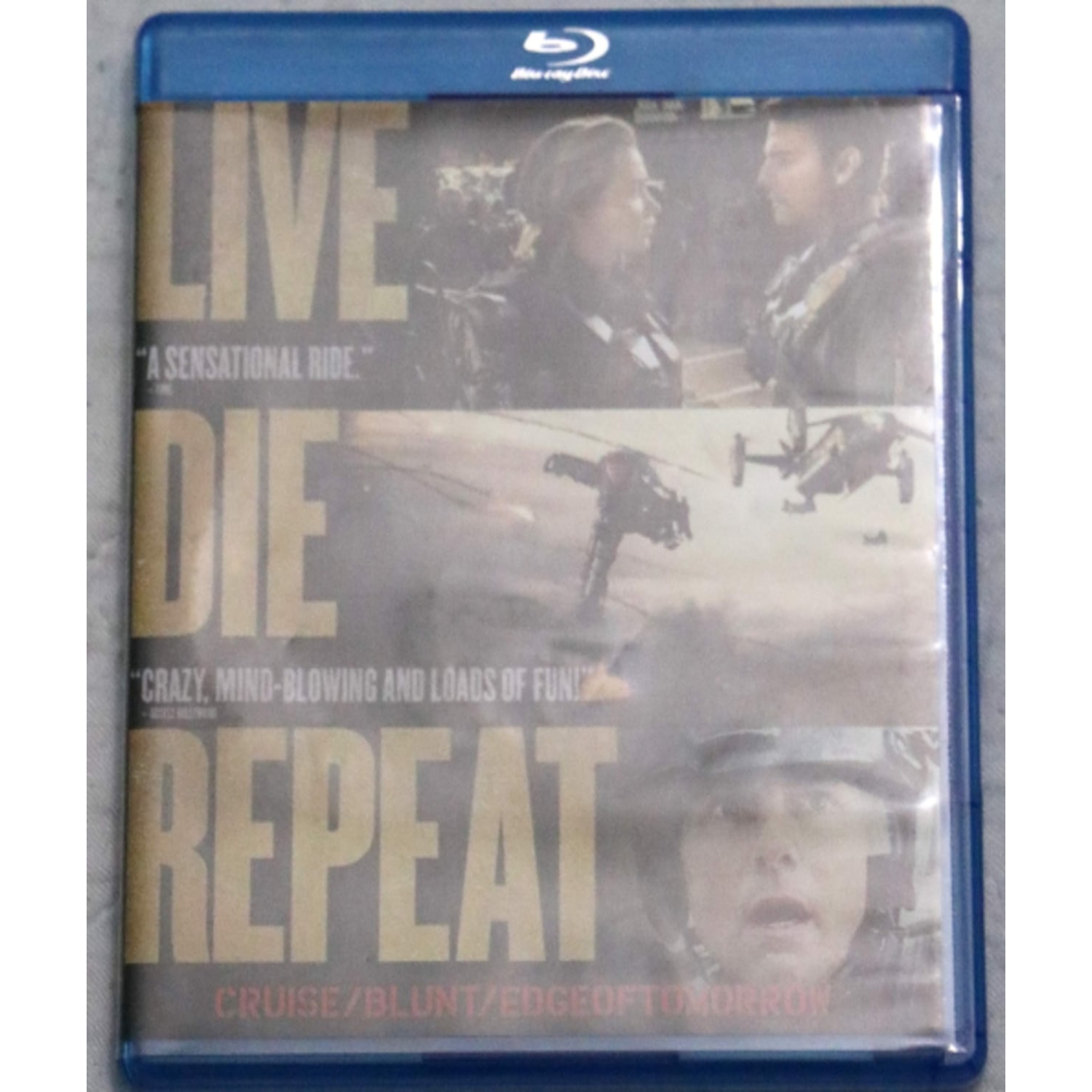 Live Die Repeat: Edge of Tomorrow - [Blu-ray]