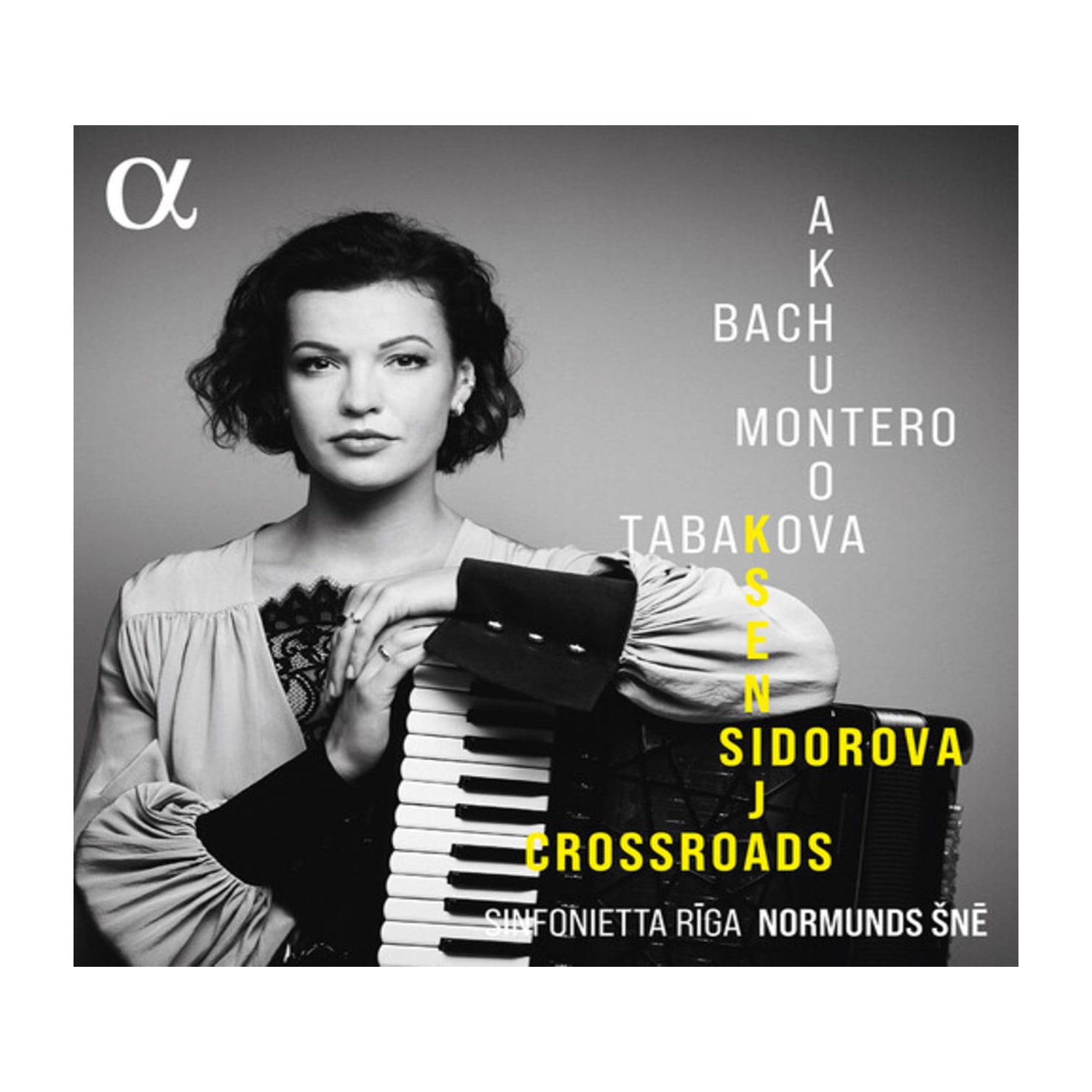 Ksenija Sidorova - Akhunov, J.S. Bach, Montero & Tabakova: Crossroads - CD