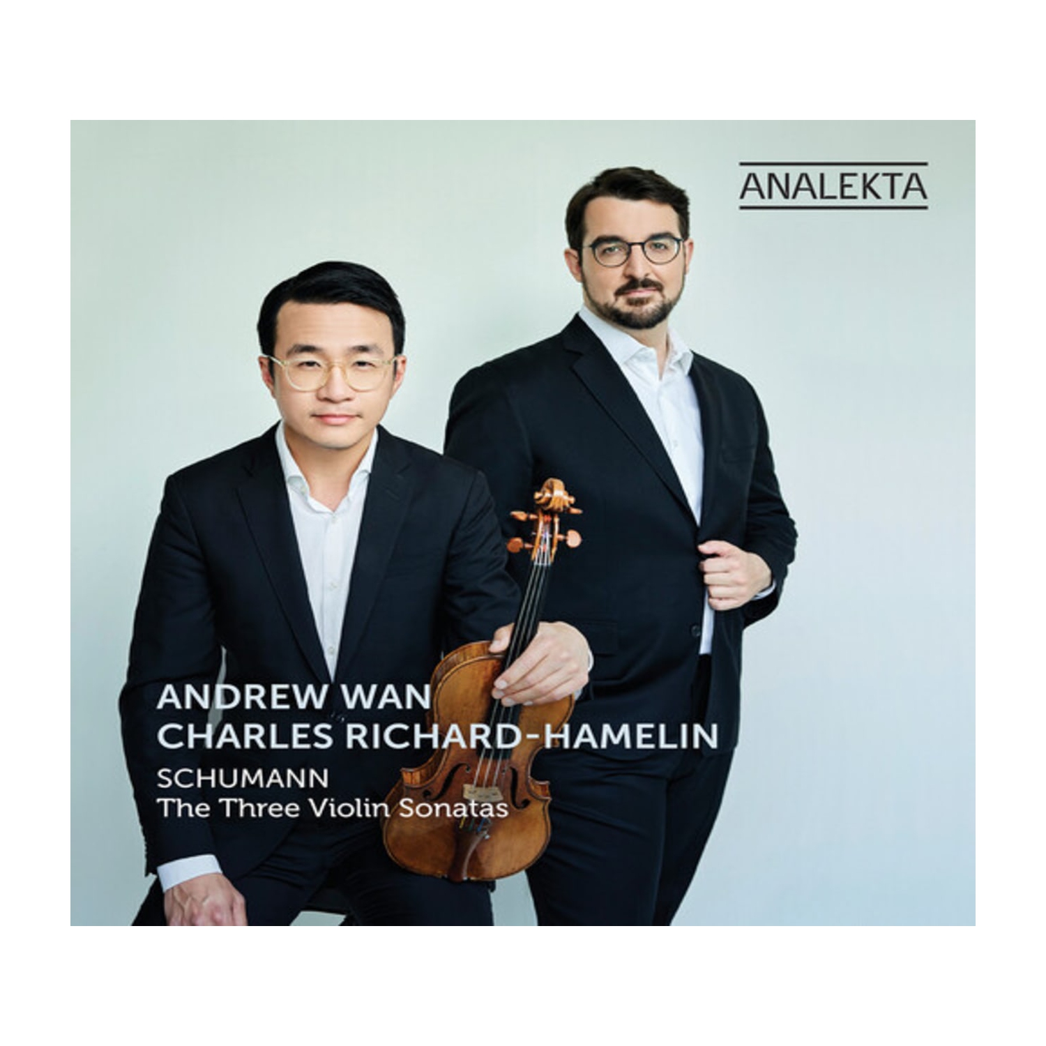 Andrew Wan - The Three Violin Sonatas - [CD]
