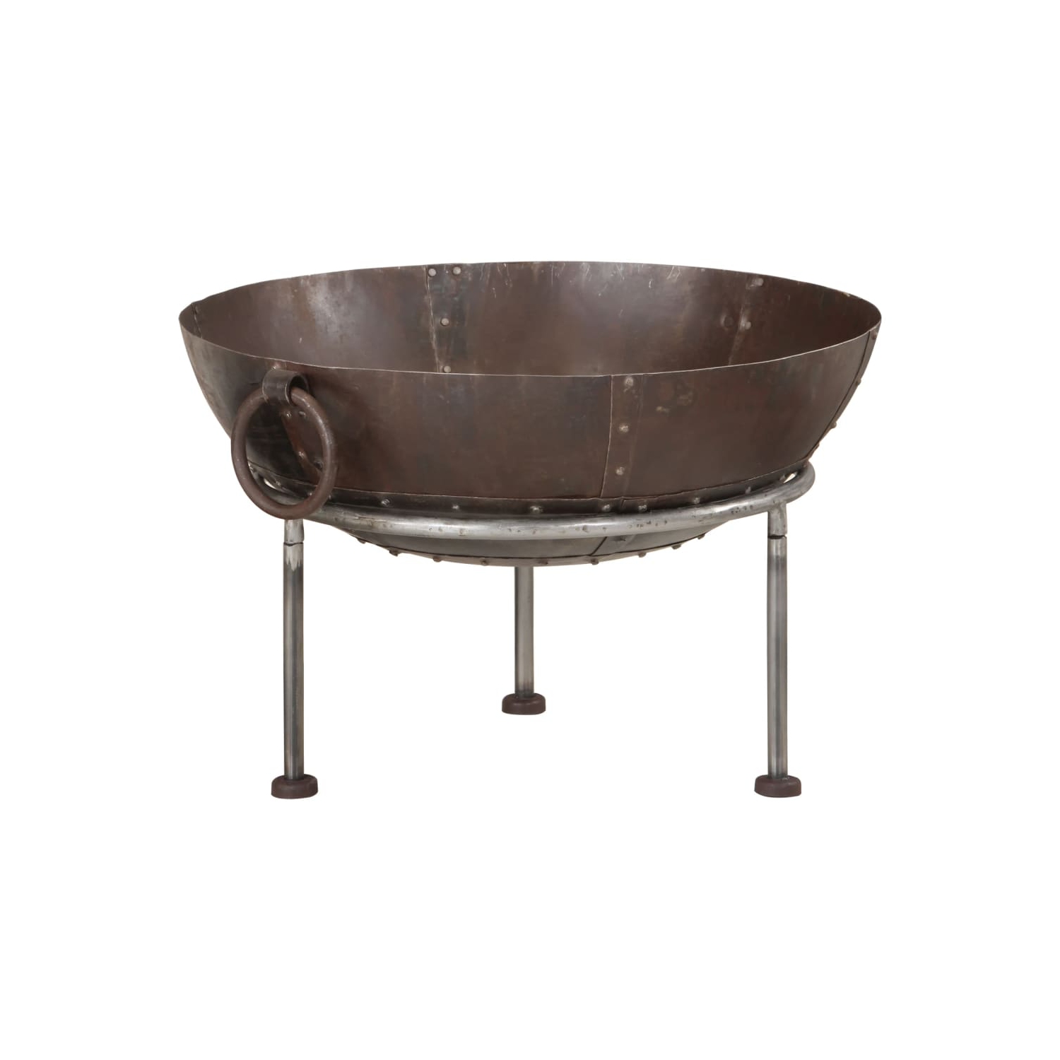 vidaXL Fire Pit 55x55x38 cm Iron