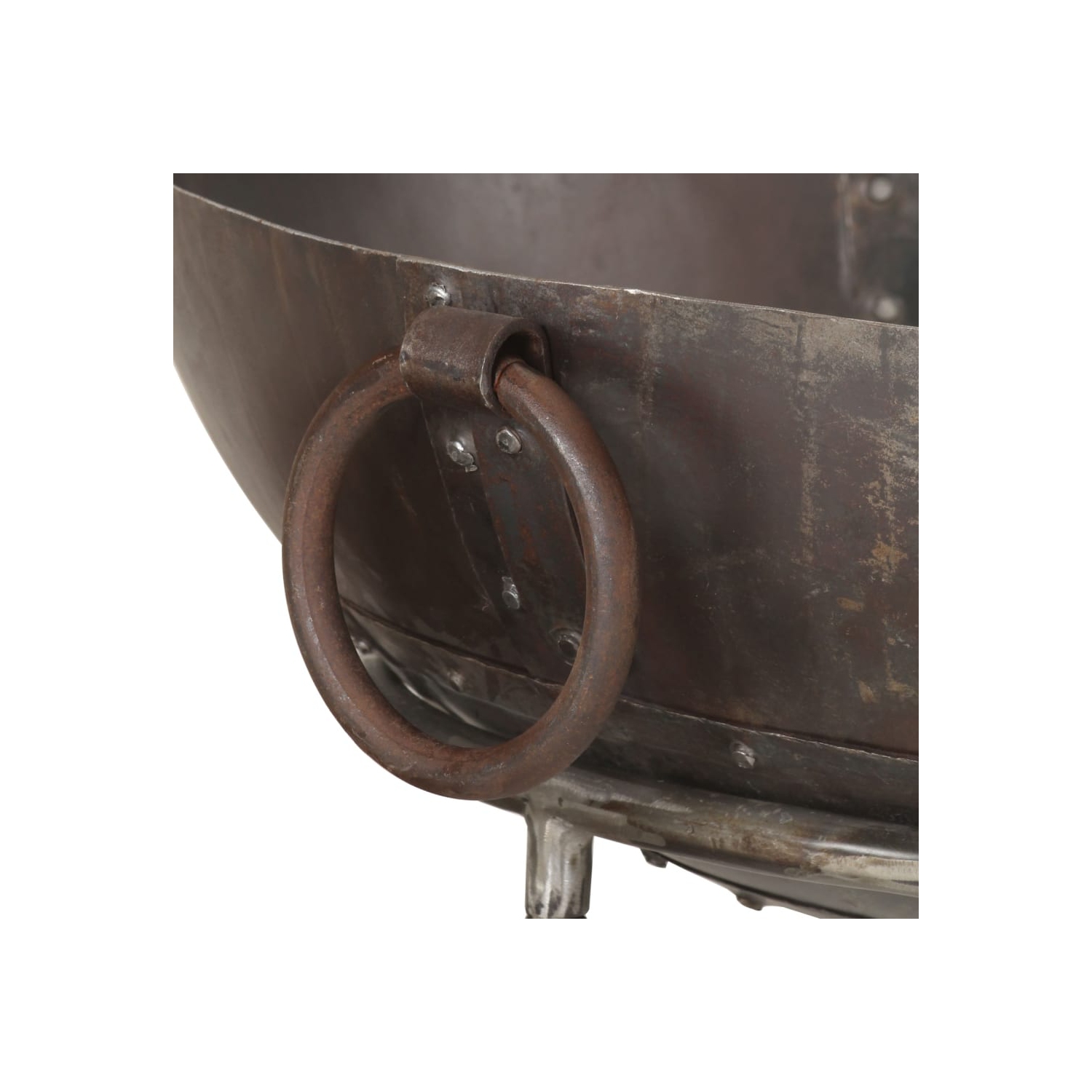 vidaXL Fire Pit 55x55x38 cm Iron