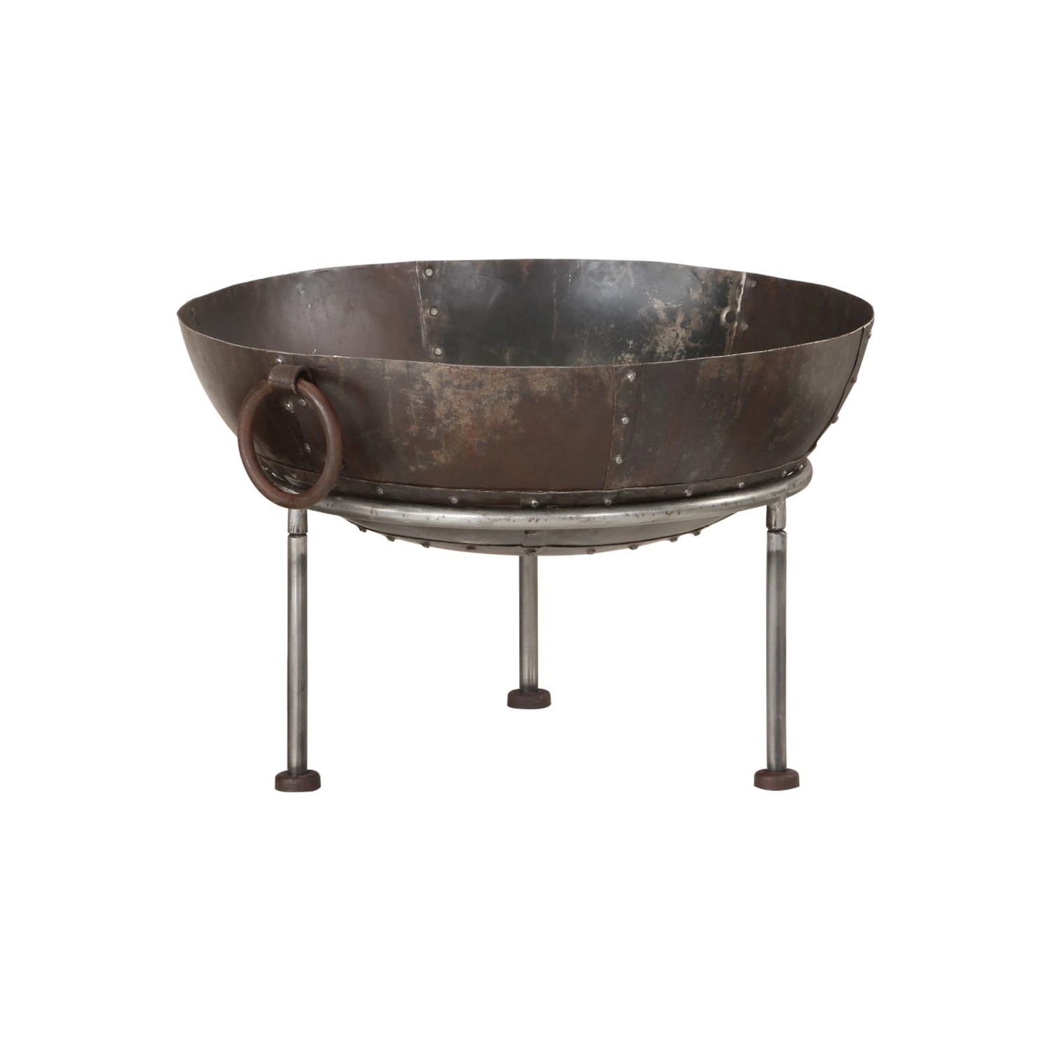 vidaXL Fire Pit 55x55x38 cm Iron