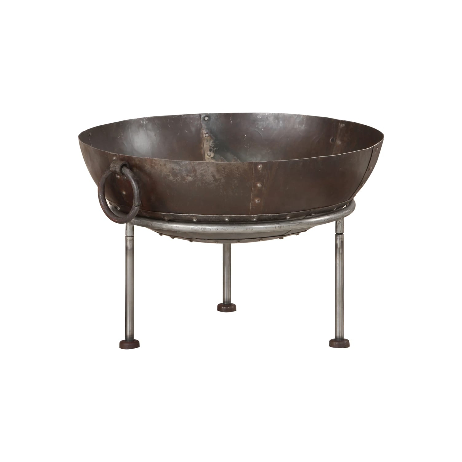 vidaXL Fire Pit 55x55x38 cm Iron