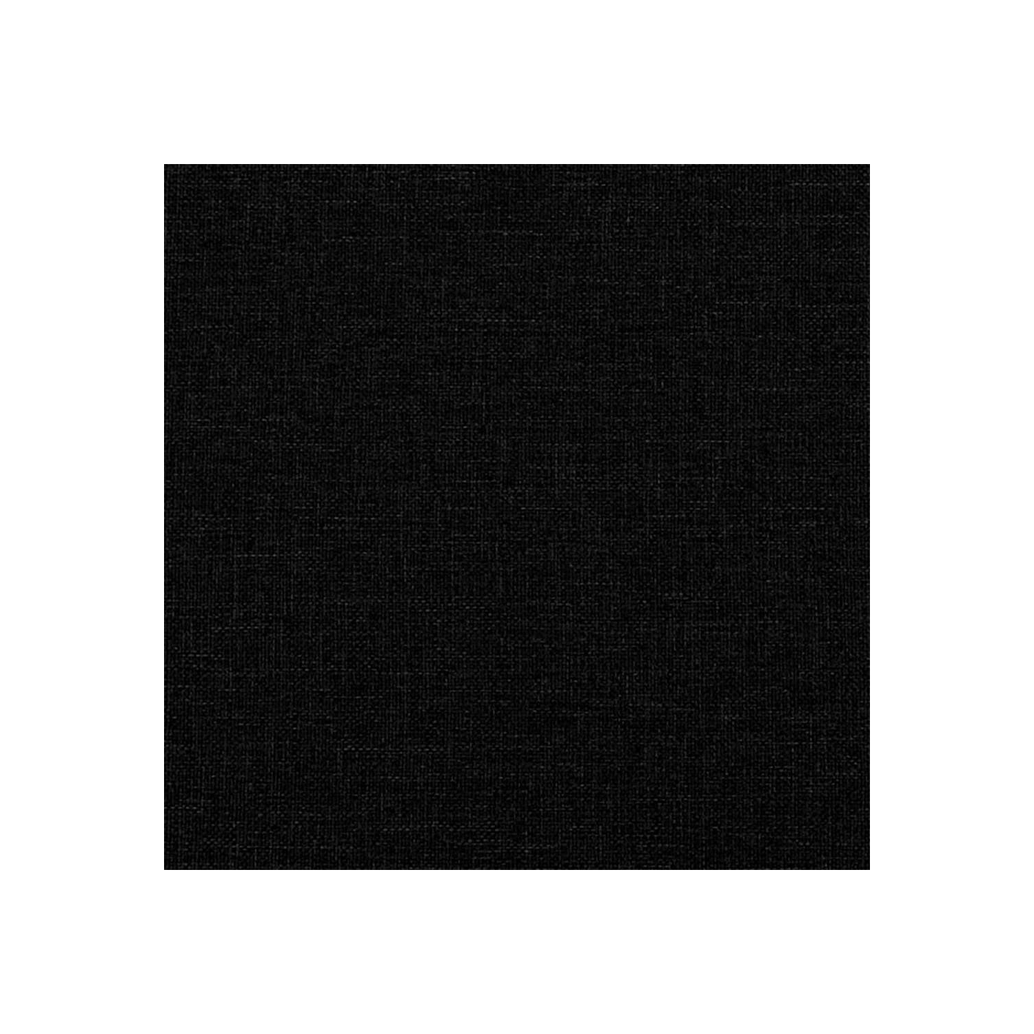 Canapé 3 places&nbsp;en tissu 180&nbsp;cm noir vidaXL