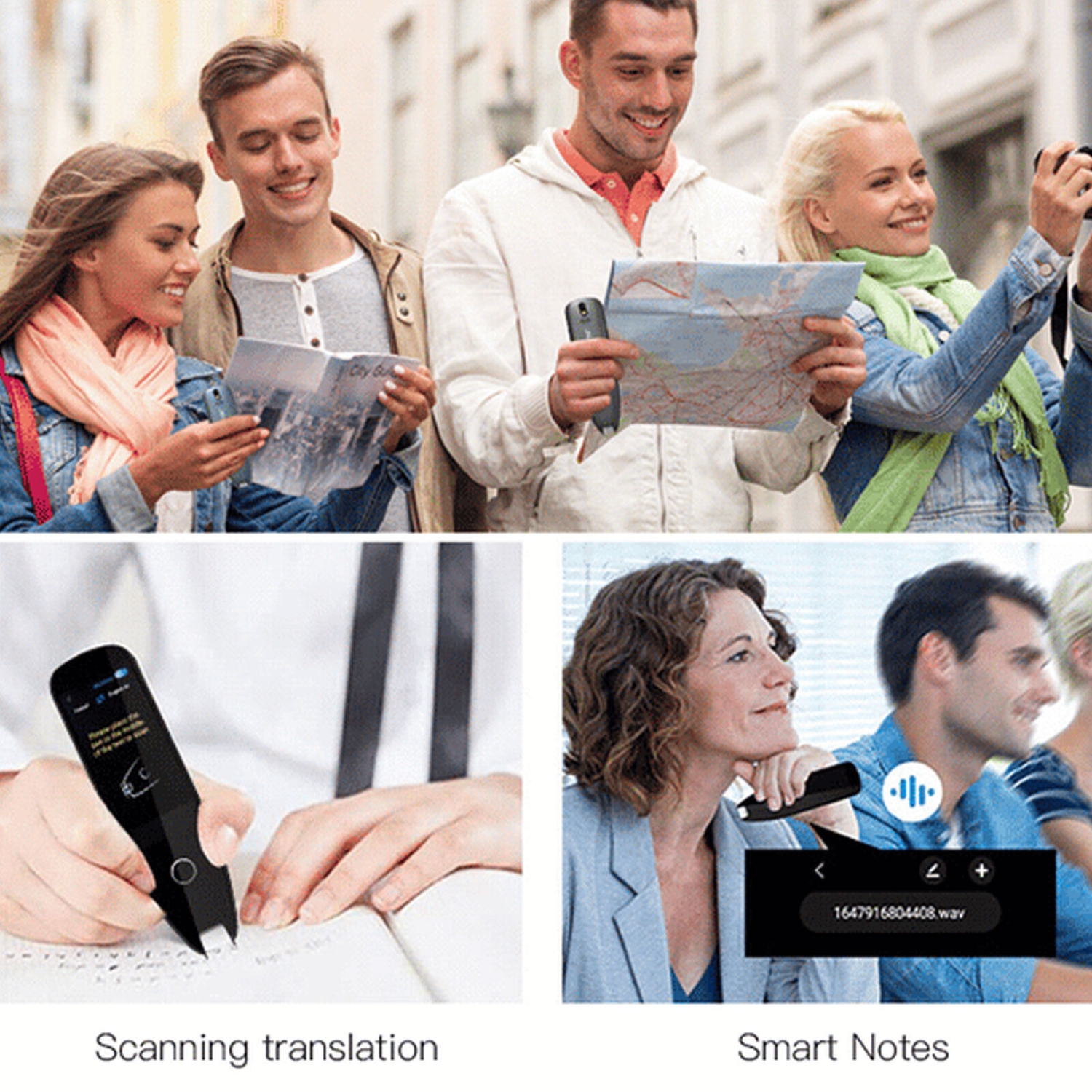 5 In 1 Smart Scan Translation Pen Text Reading Pen 116 Language Translator Device