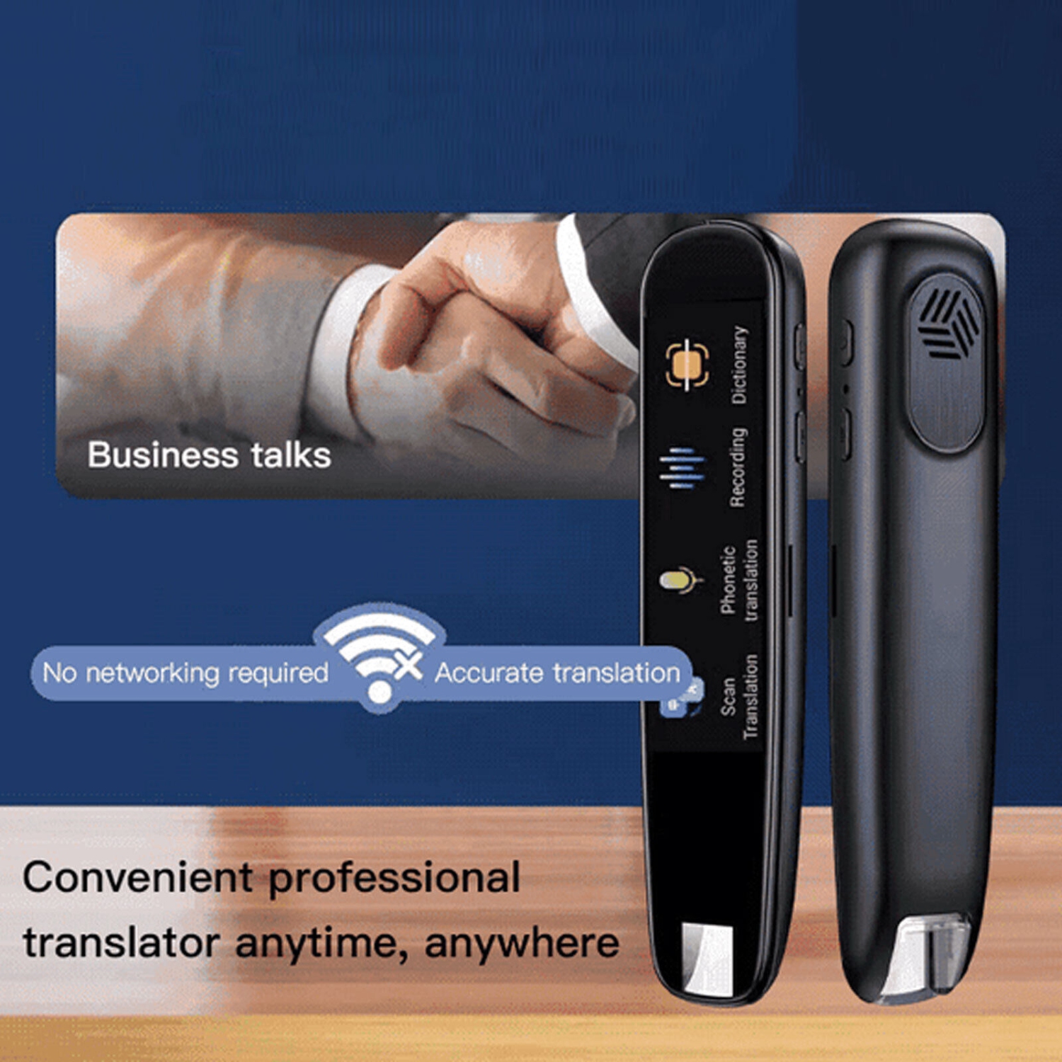 5 In 1 Smart Scan Translation Pen Text Reading Pen 116 Language Translator Device