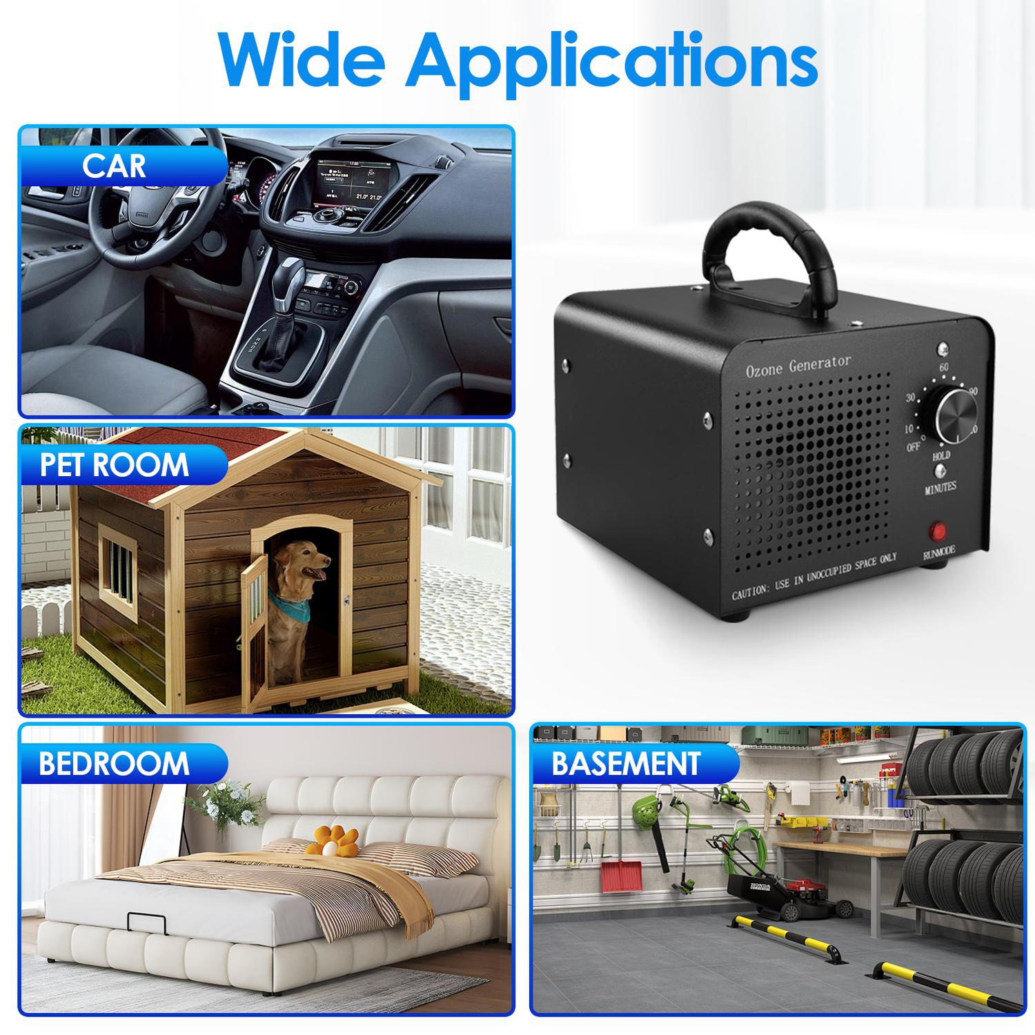 Déodorant pour purificateur d'air industriel O3 11000&nbsp;mg/H de génération d'ozone