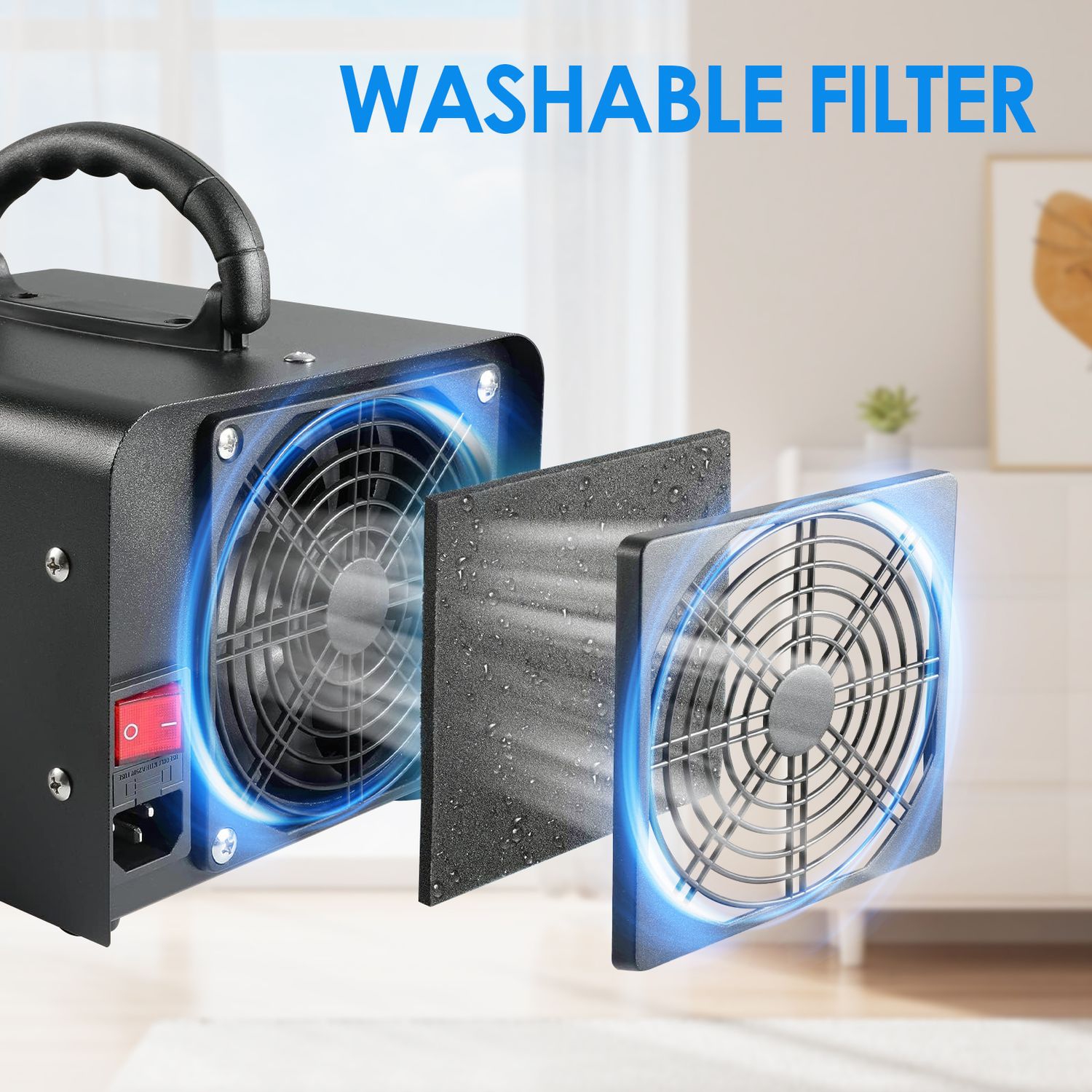 Déodorant pour purificateur d'air industriel O3 11000&nbsp;mg/H de génération d'ozone