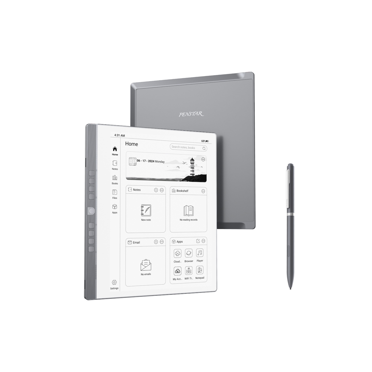 Penstar eNote Paper Tablet Digital Notebook ePaper Note Taking