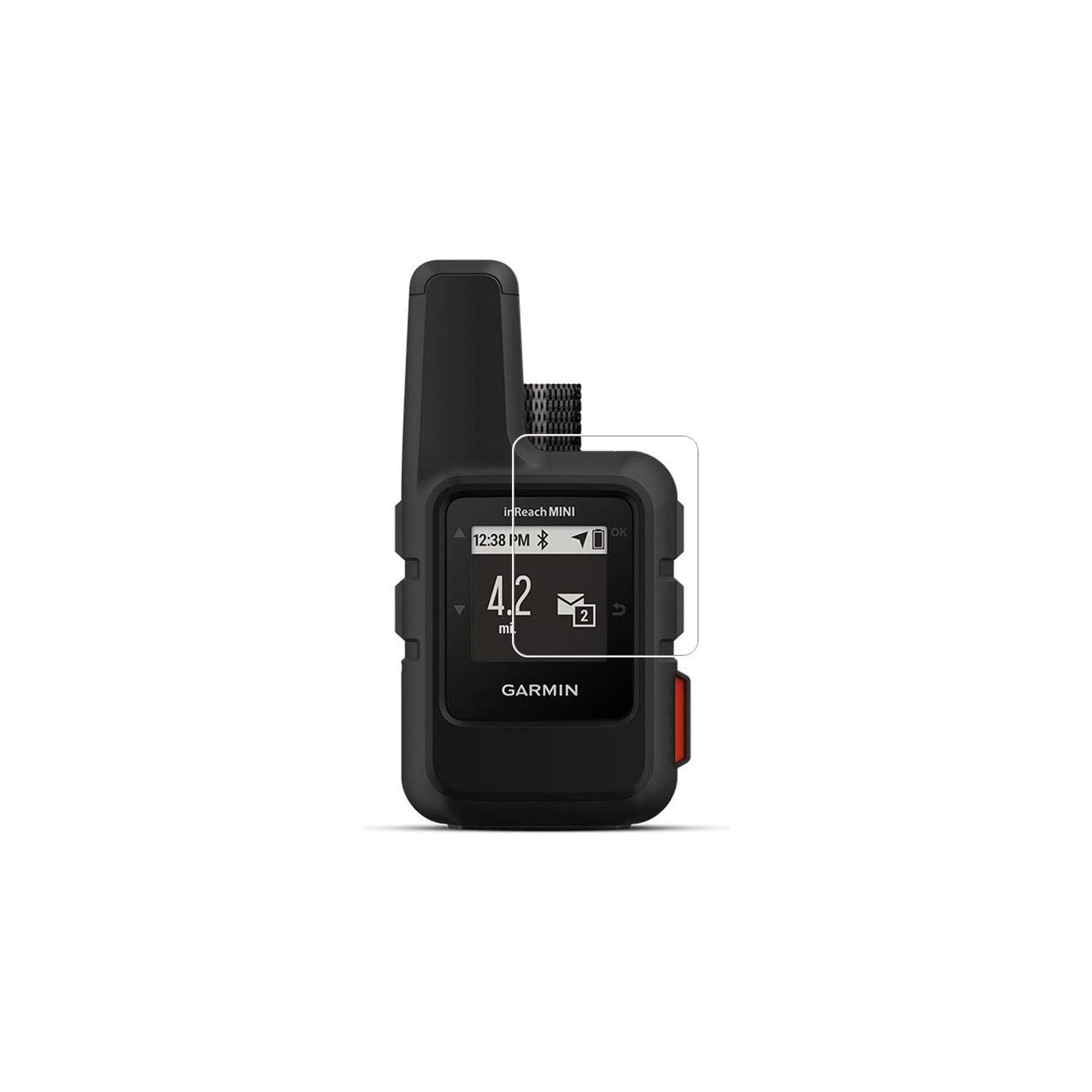 Garmin InReach Mini 2 Outdoor GPS, with Zshion Screen Protector - Black
