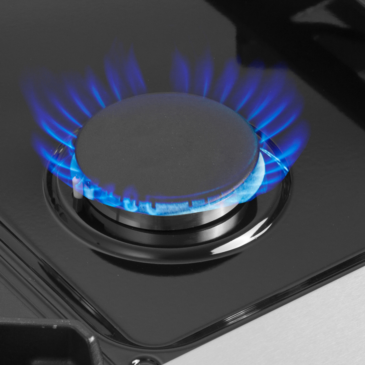 Cuisinière autonome deux portes biénergie de 36&nbsp;po Galiano de Forno – Blanc