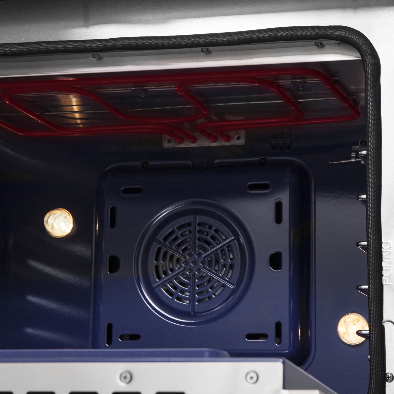 Forno Massimo – Cuisinière biénergie à deux portes de 48&nbsp;po, 8 brûleurs, four à convection véritable