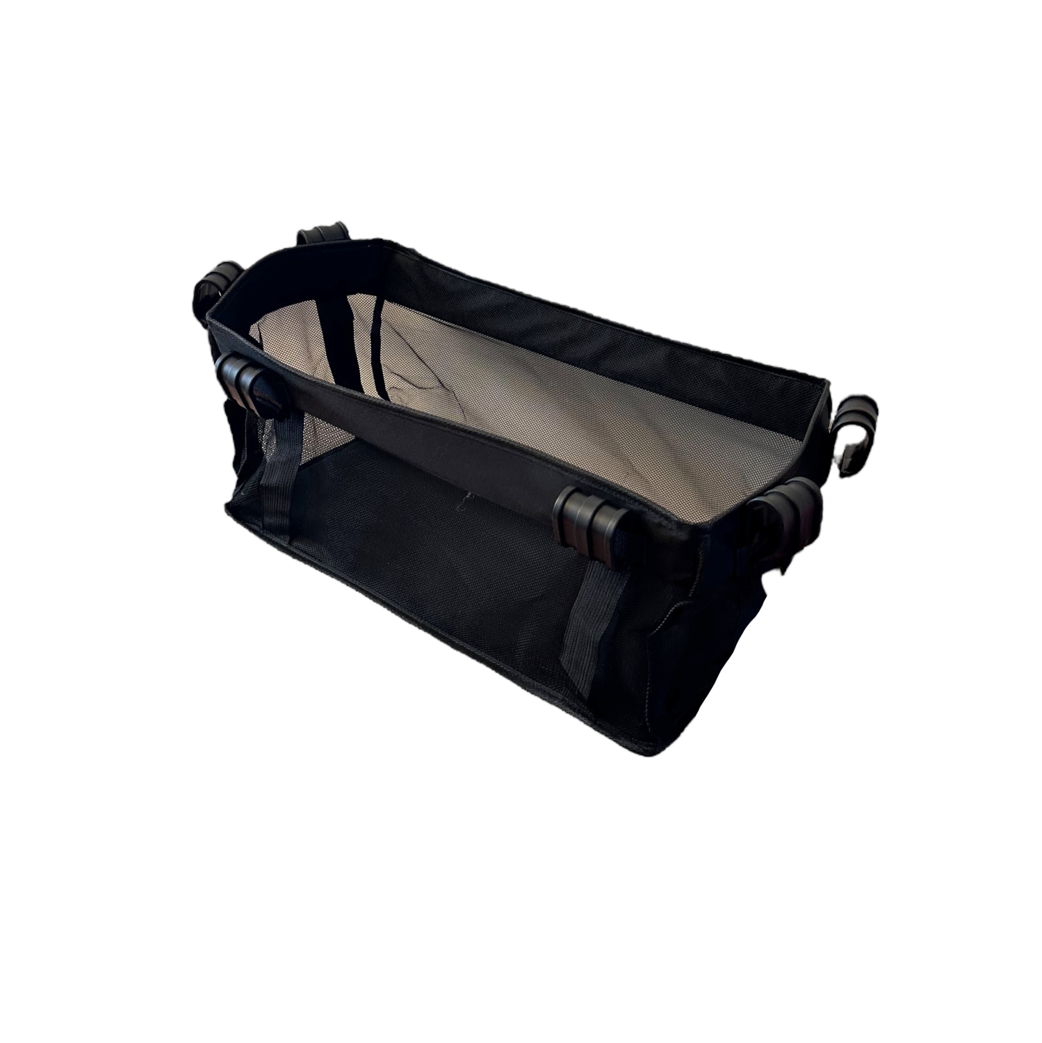 Follemün Wagon Shopping Basket - Black