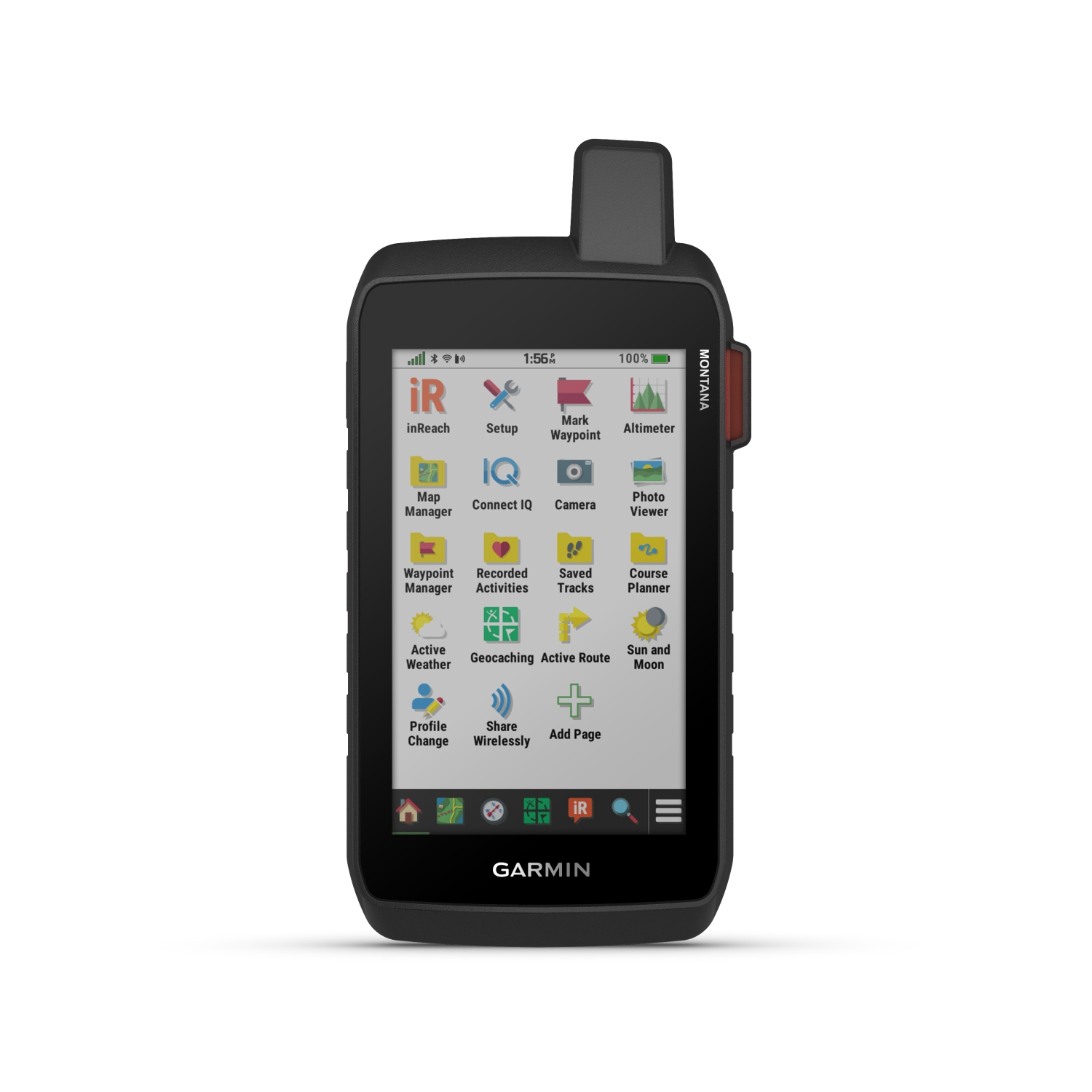 Garmin Montana® 760i Rugged Touchscreen GPS Navigator - with inReach Satellite Communication meets MIL-STD 810 Standards