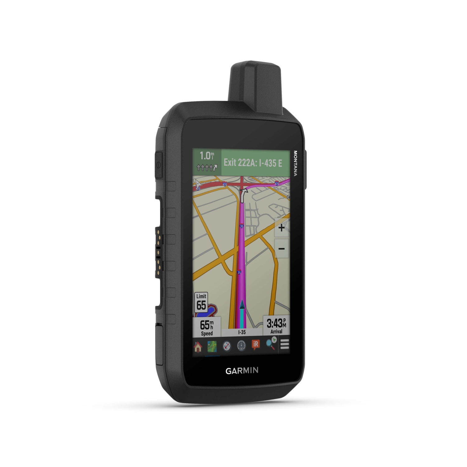 Garmin Montana® 760i Rugged Touchscreen GPS Navigator - with inReach Satellite Communication meets MIL-STD 810 Standards
