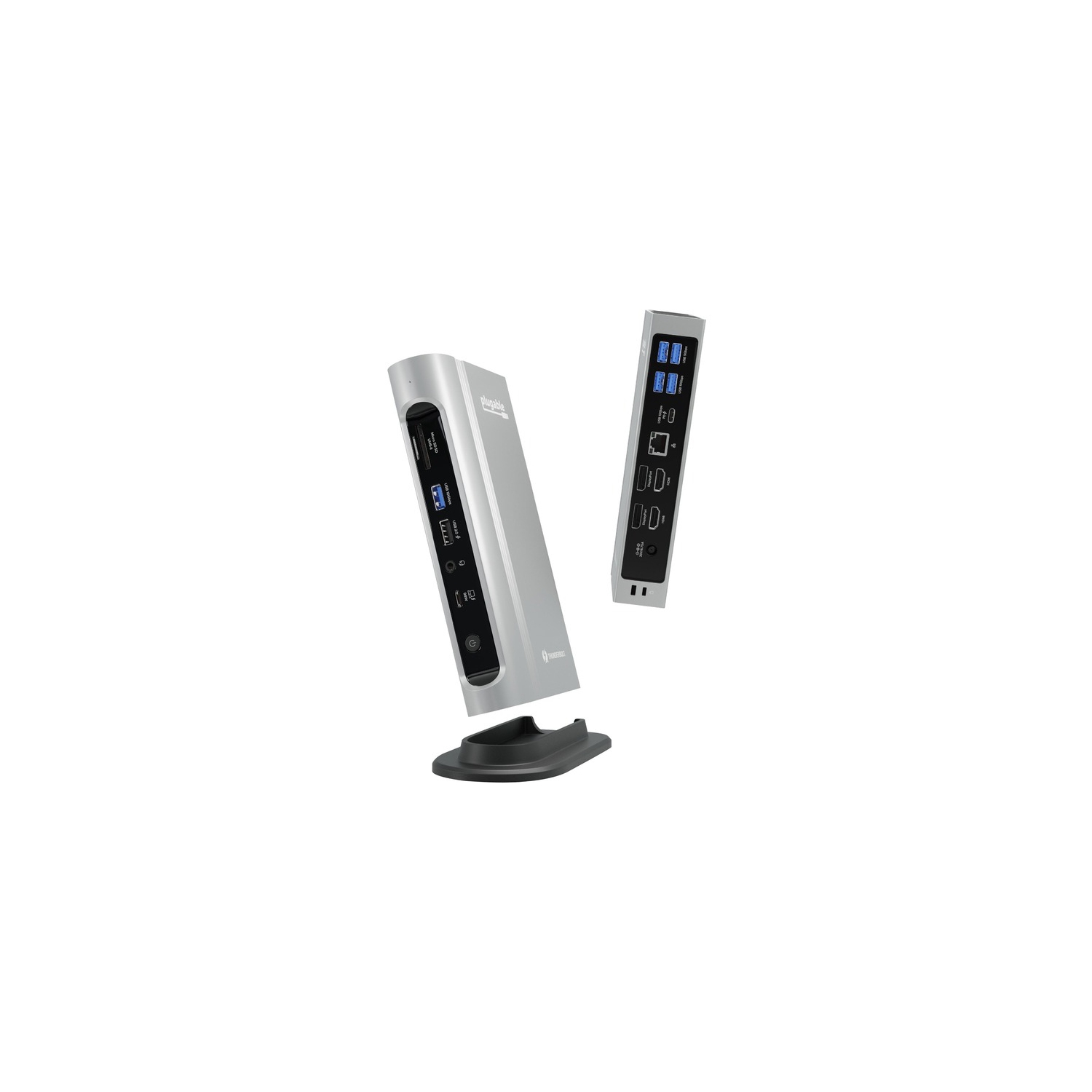 Plugable TBT4-UDZ Thunderbolt 4 & USB4 Quad Display Docking Station With 98W Charging