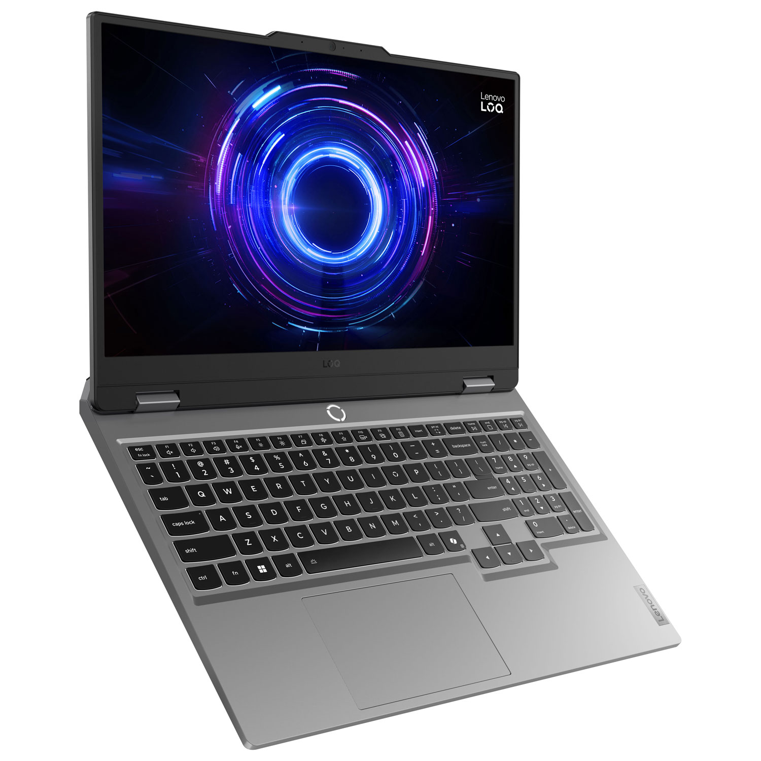 Portable de jeu de 15,6 po LOQ de Lenovo - Gris lunaire