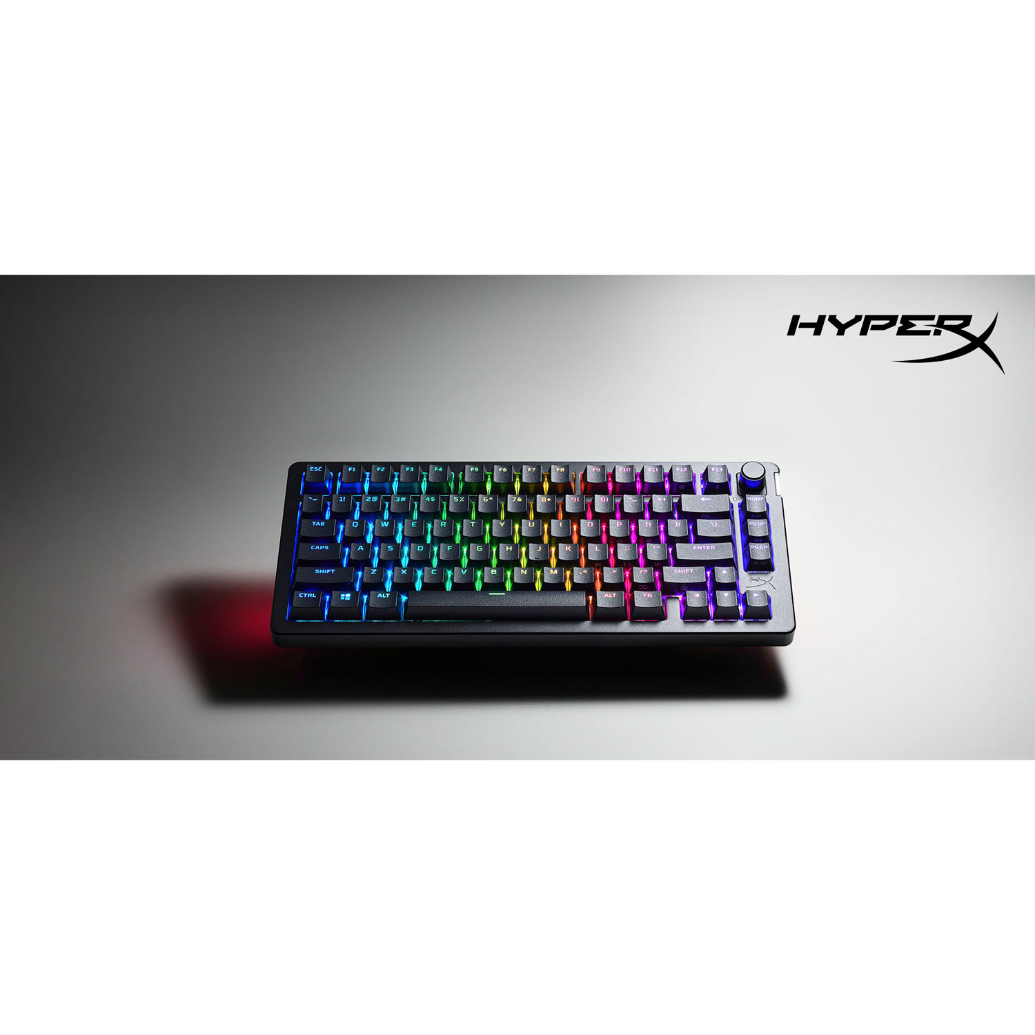 HyperX Alloy Rise 75 Bluetooth Backlit Mechanical Ergonomic Gaming Keyboard