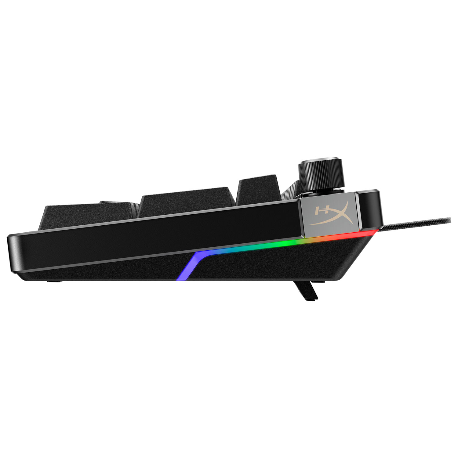 Clavier de jeu mécanique ergonomique pleine grandeur rétroéclairé Alloy Rise 75 de HyperX