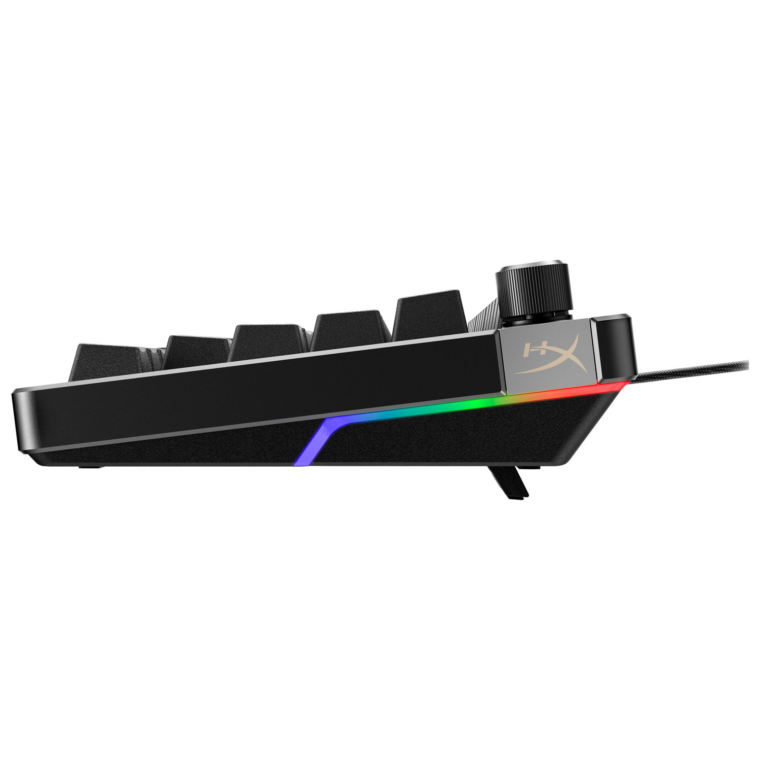 Clavier de jeu mécanique ergonomique rétroéclairé Alloy Rise 75 de HyperX
