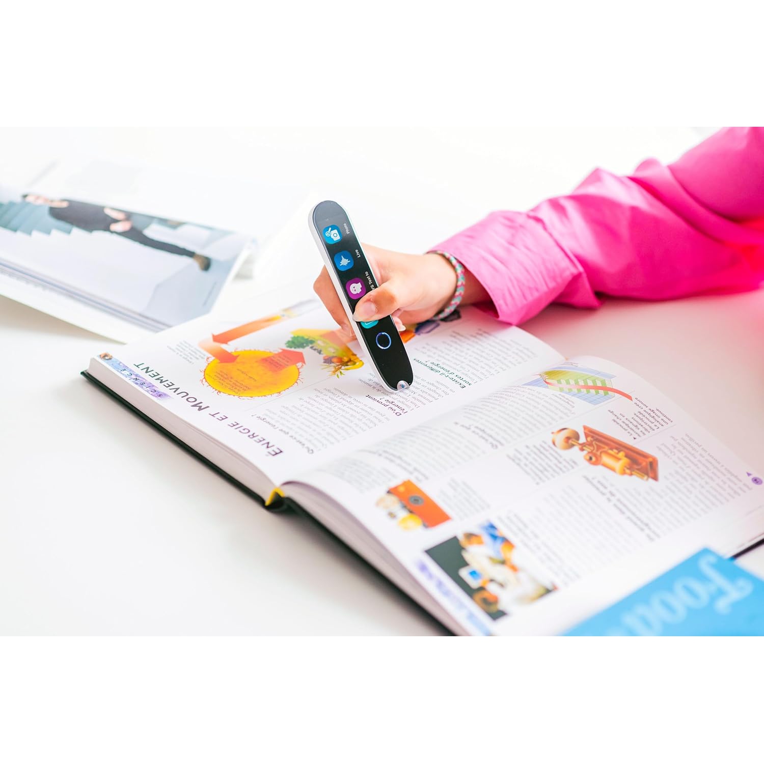 Lecteur IRISPen 8 : Stylo-numériseur, stylet pour dyslexique, OCR 48 langues hors ligne, stylo de lecture, texte à parole 5 langues,