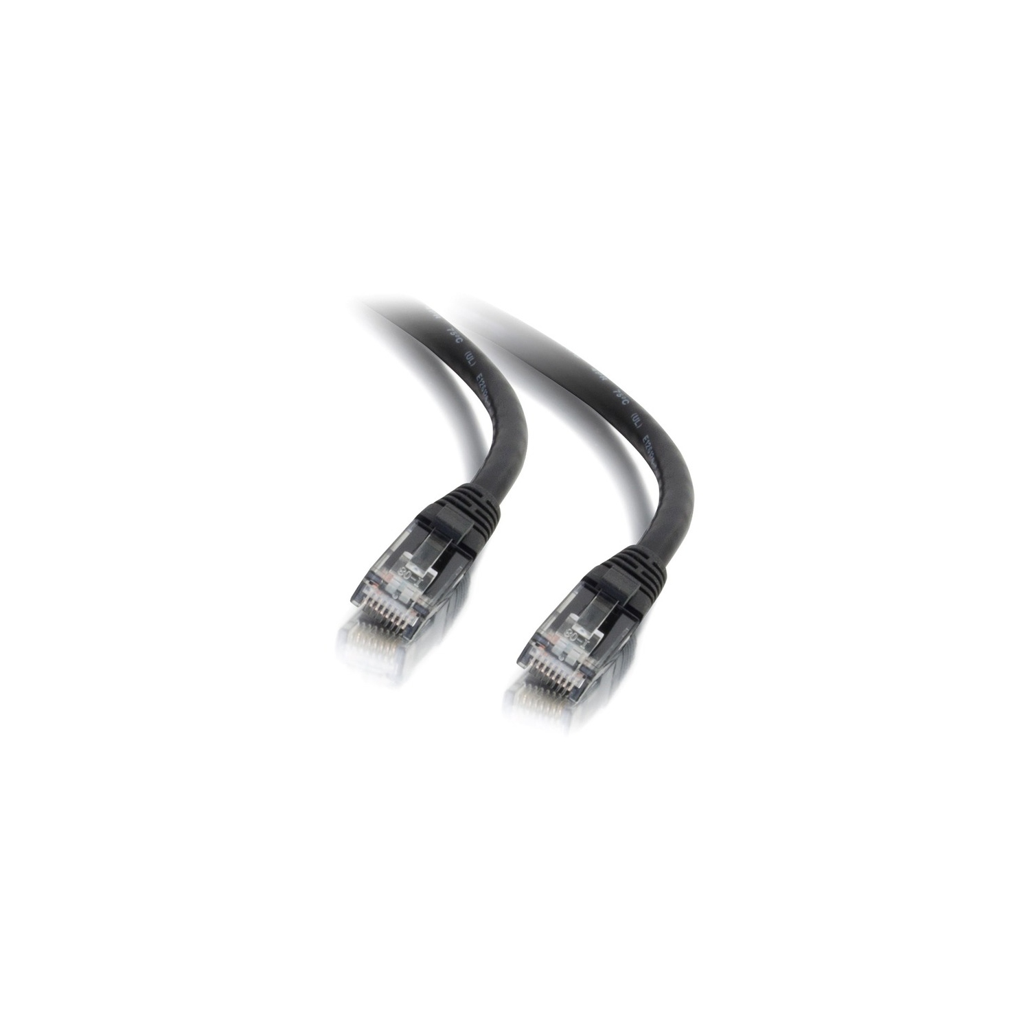 C2G 2ft Cat6 Snagless Unshielded Ethernet Network Patch Cable - Black (03981)