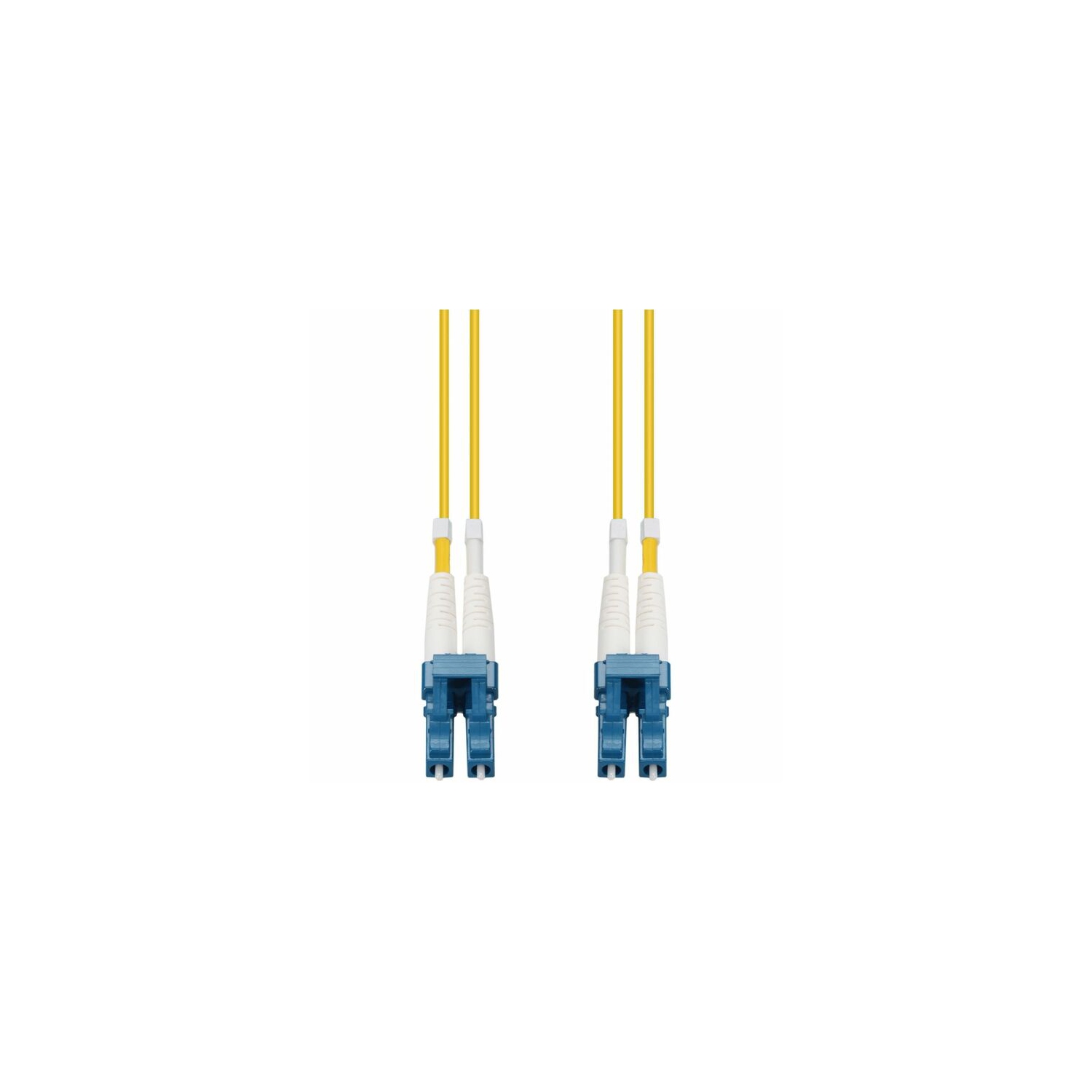 AddOn 2M Single-Mode fiber Duplex LC/LC OS1 Yellow Patch Cable (ADD-LC-LC-2M9SMF)