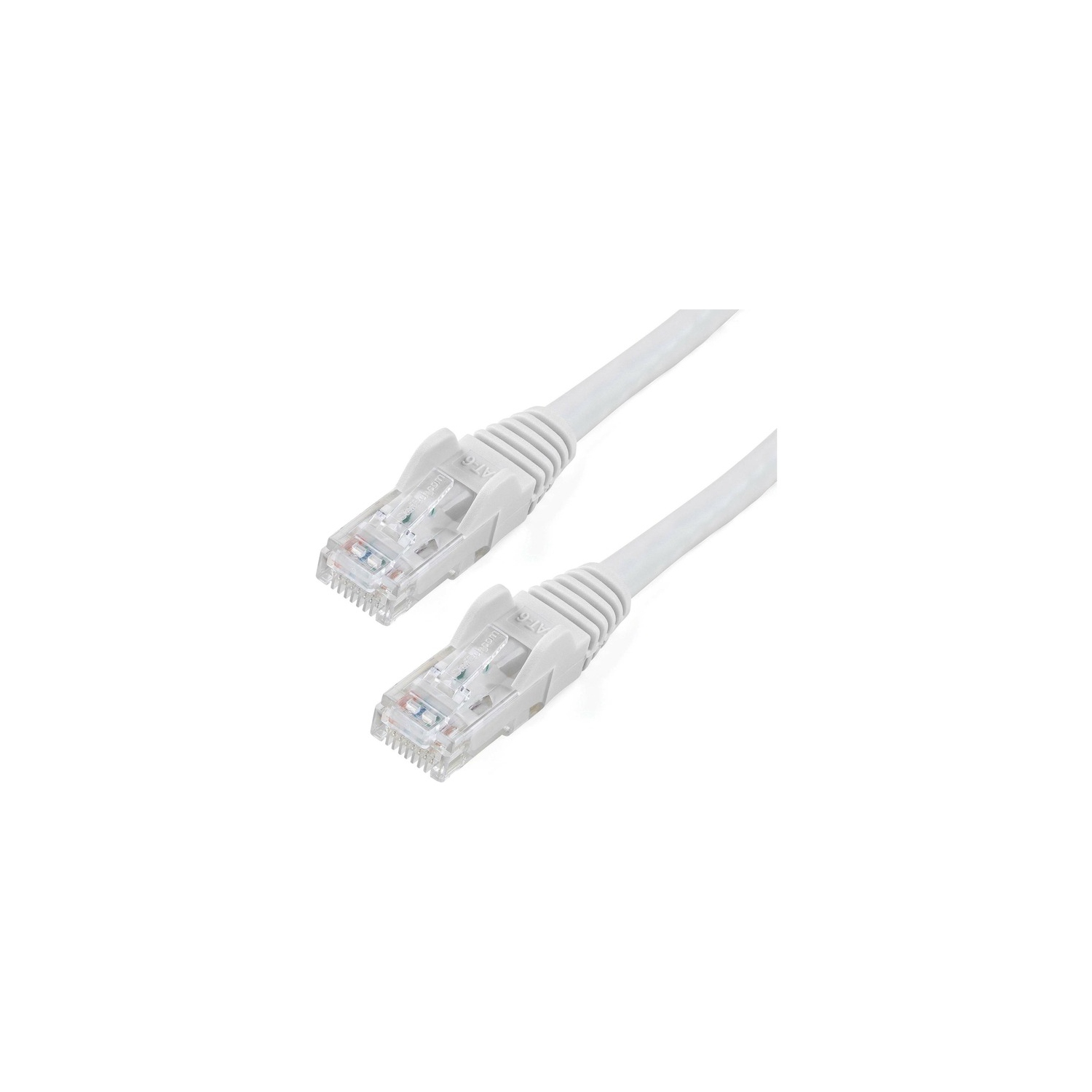 StarTech.com 100 ft White Snagless Cat6 UTP Patch Cable