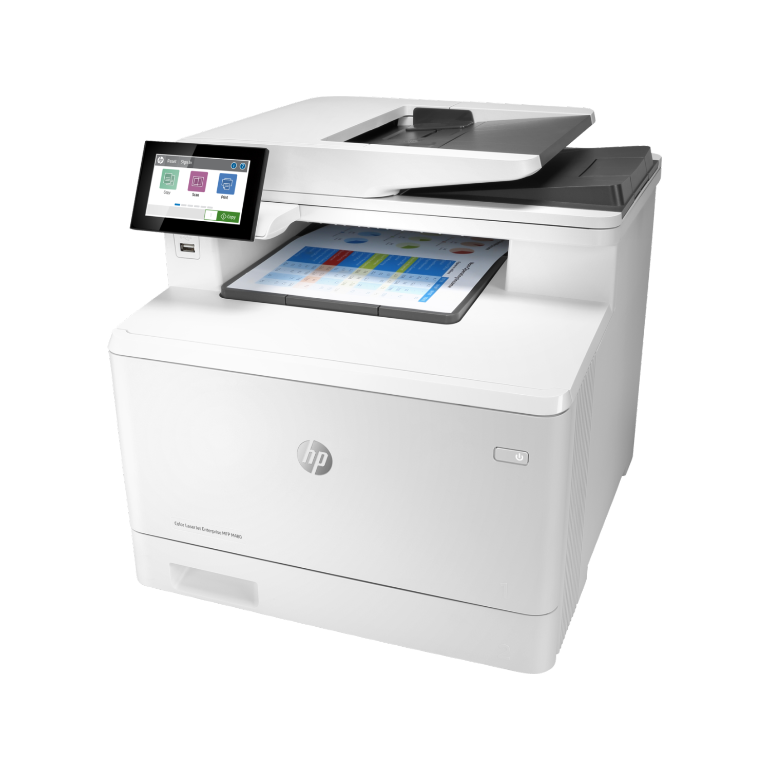 HP LaserJet Enterprise MFP M480f Colour All-in-One Laser Printer -