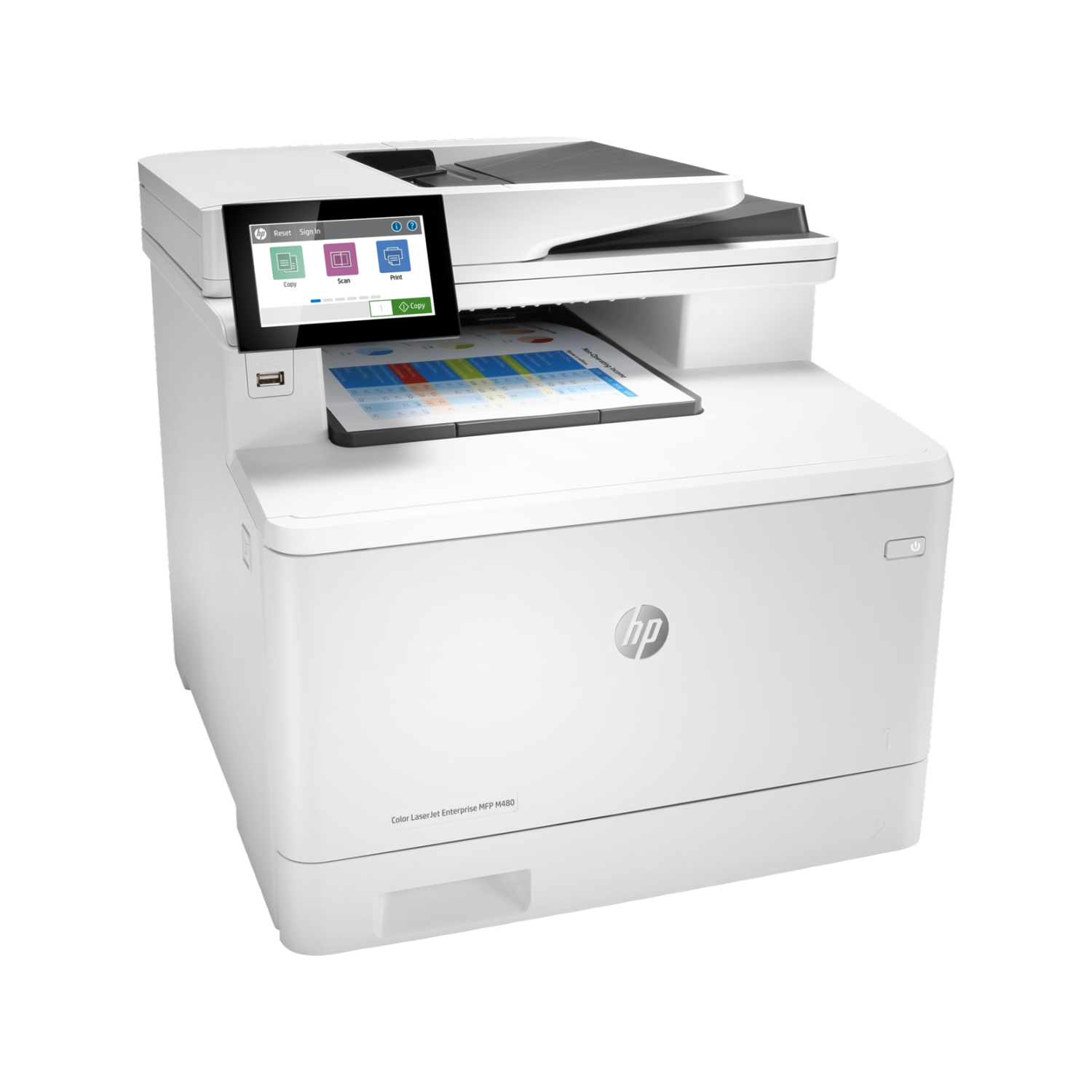 HP LaserJet Enterprise MFP M480f Colour All-in-One Laser Printer -
