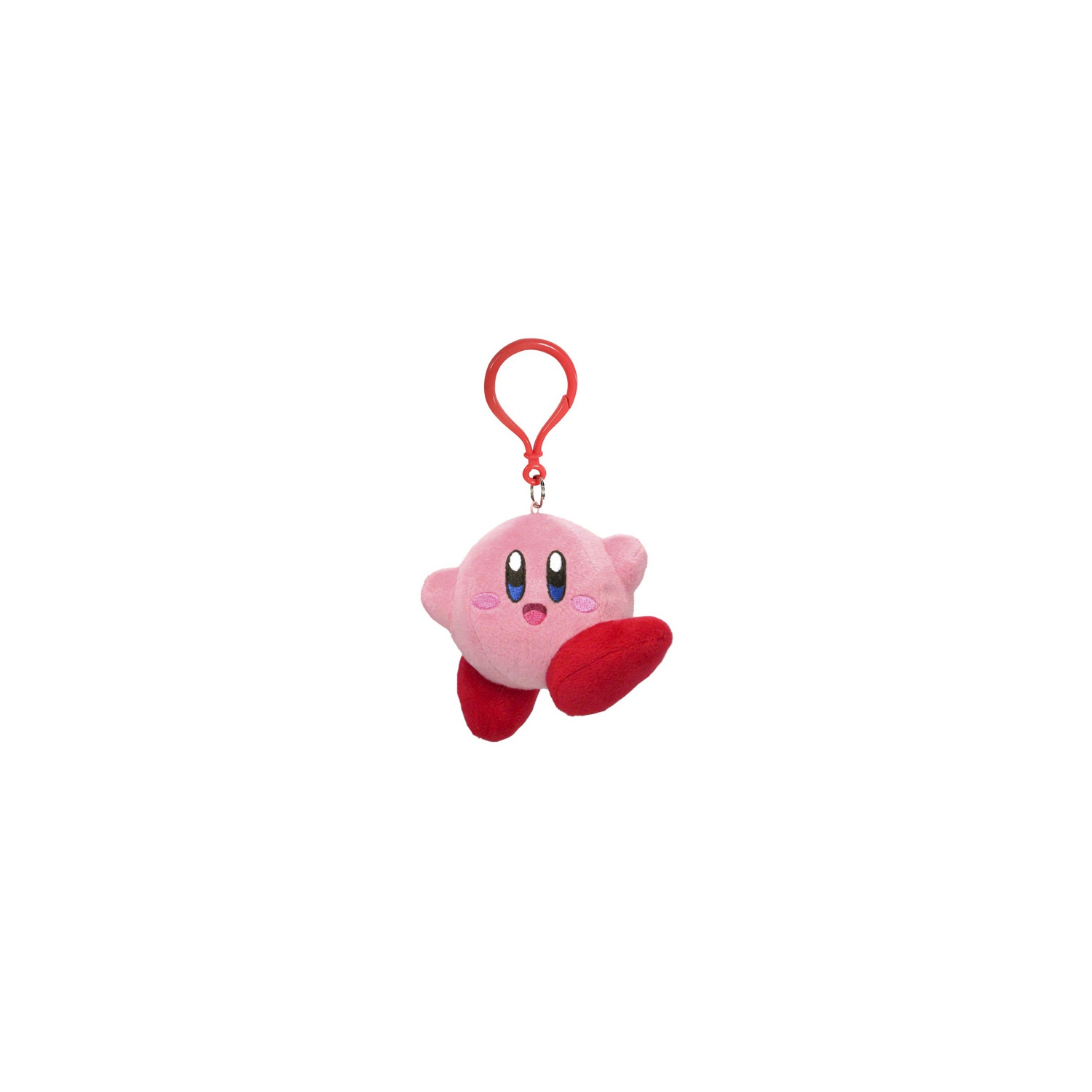 Kirby Jumping Pose 3.5" Dangler Plush [Little Buddy]