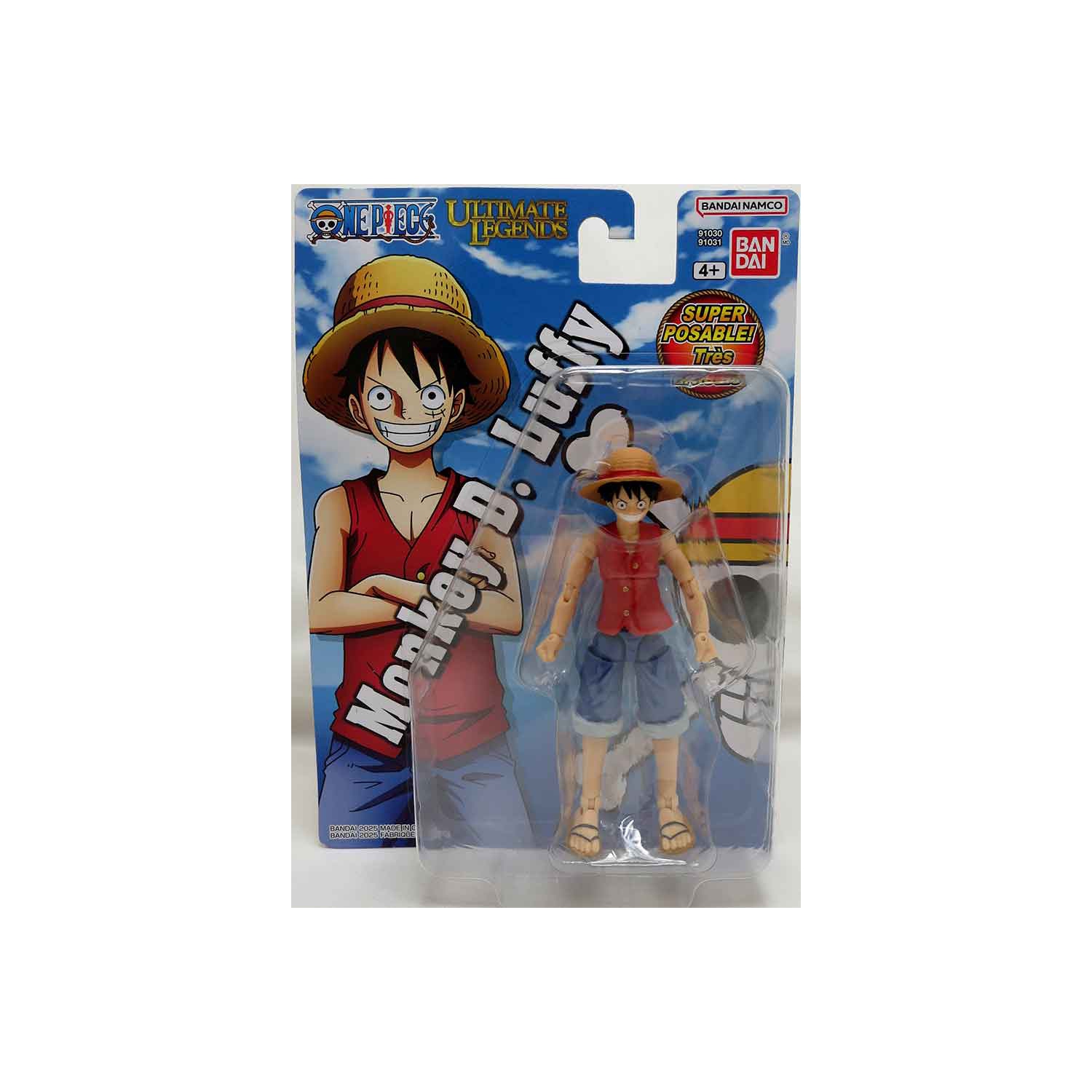 Figurine d'action Ultimate Legends d'une pièce de 5&nbsp;po - Monkey D Luffy