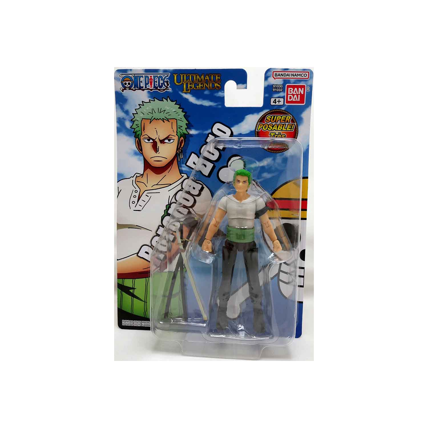 One Piece 5 Inch Action Figure Ultimate Legends - Roronoa Zoro