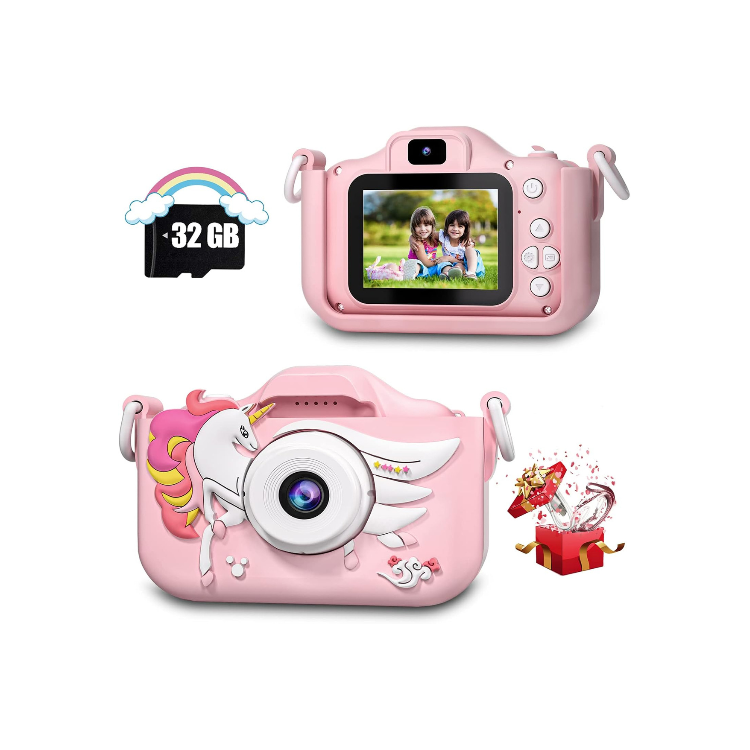 Jouets d'appareil photo pour enfants de CIMELR pour garçons et filles de 3 4 5 6 7 8 9 10 11 12 ans, appareil photo numérique pour tout-petits avec