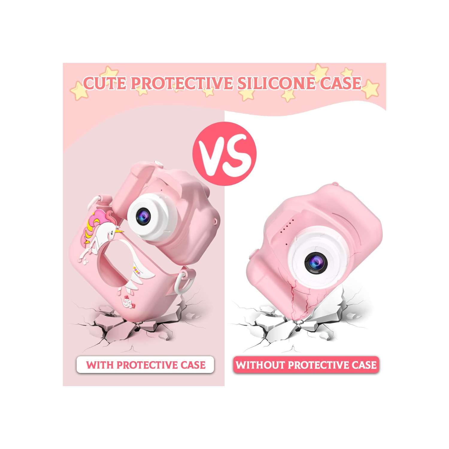 Jouets d'appareil photo pour enfants de CIMELR pour garçons et filles de 3 4 5 6 7 8 9 10 11 12 ans, appareil photo numérique pour tout-petits avec