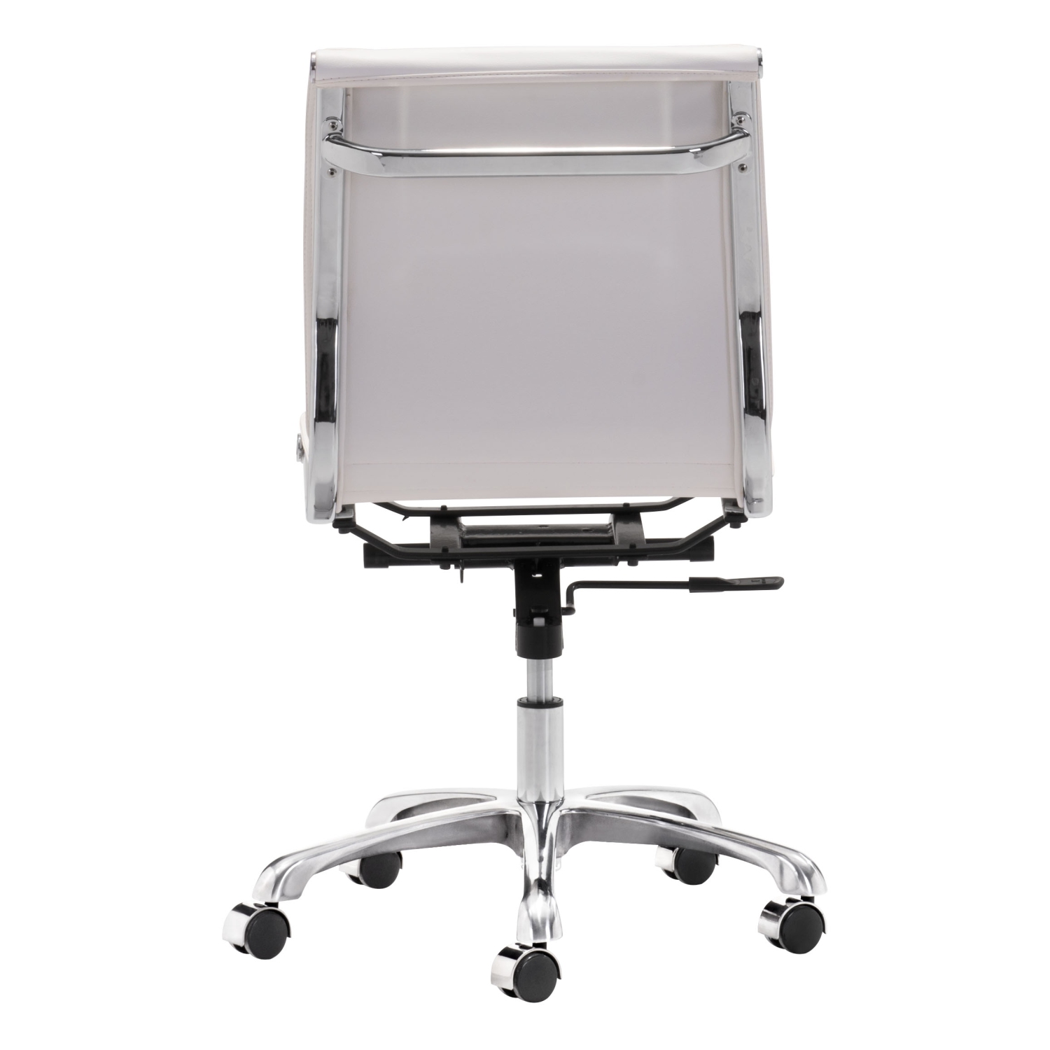 Lider Plus Armless Office Chair White