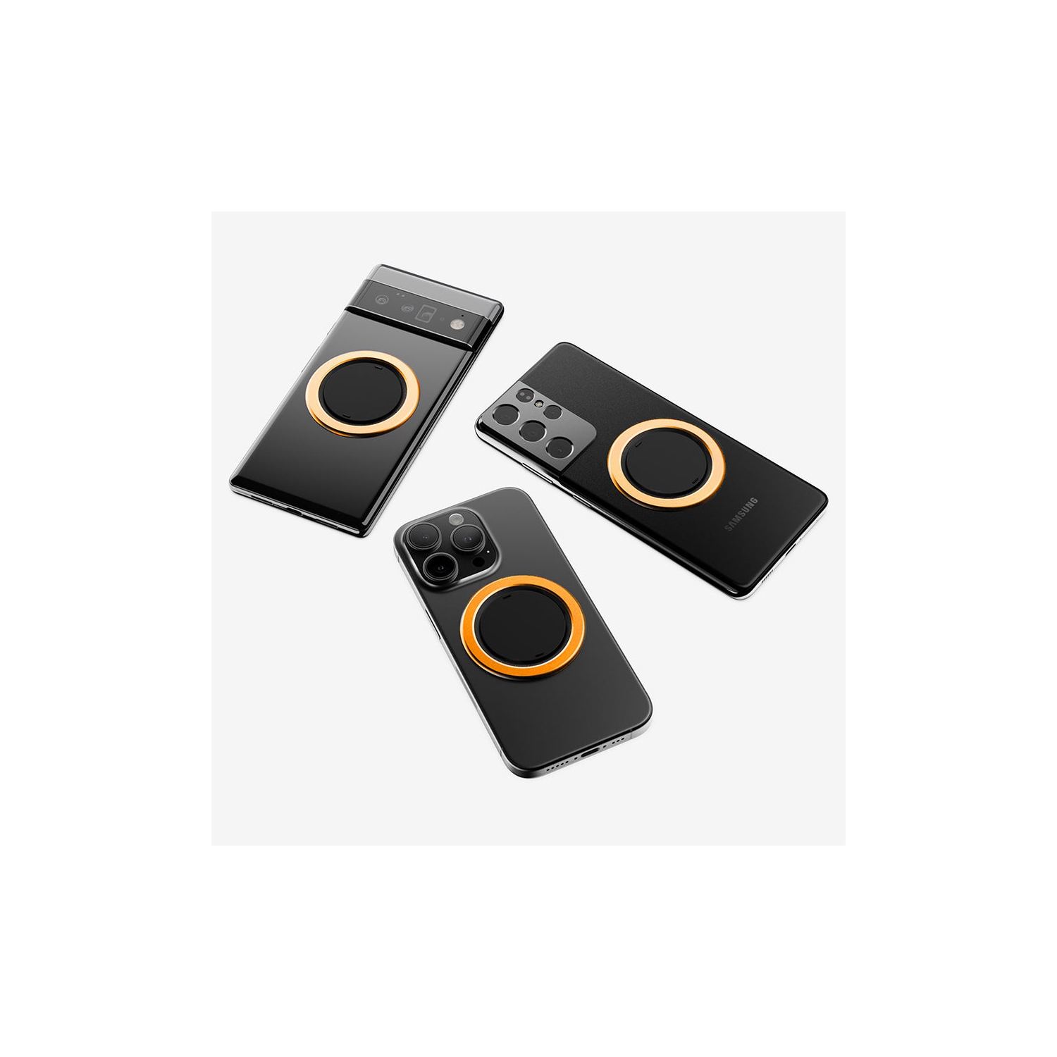 OhSnap Snap 4 Luxe Grip - Hot Orange