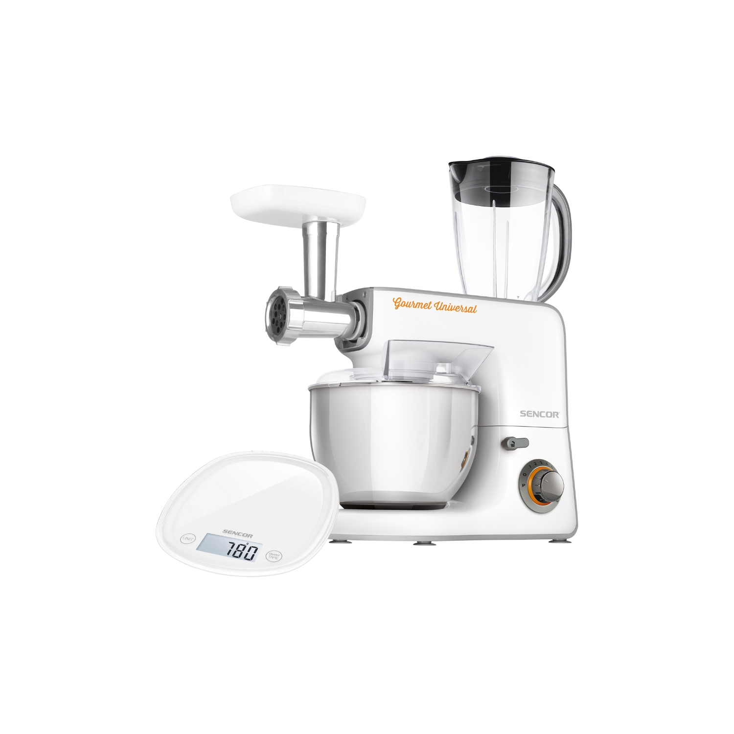 Sencor STM3700 Stand Mixer & SKS30 Kitchen Scale Bundle